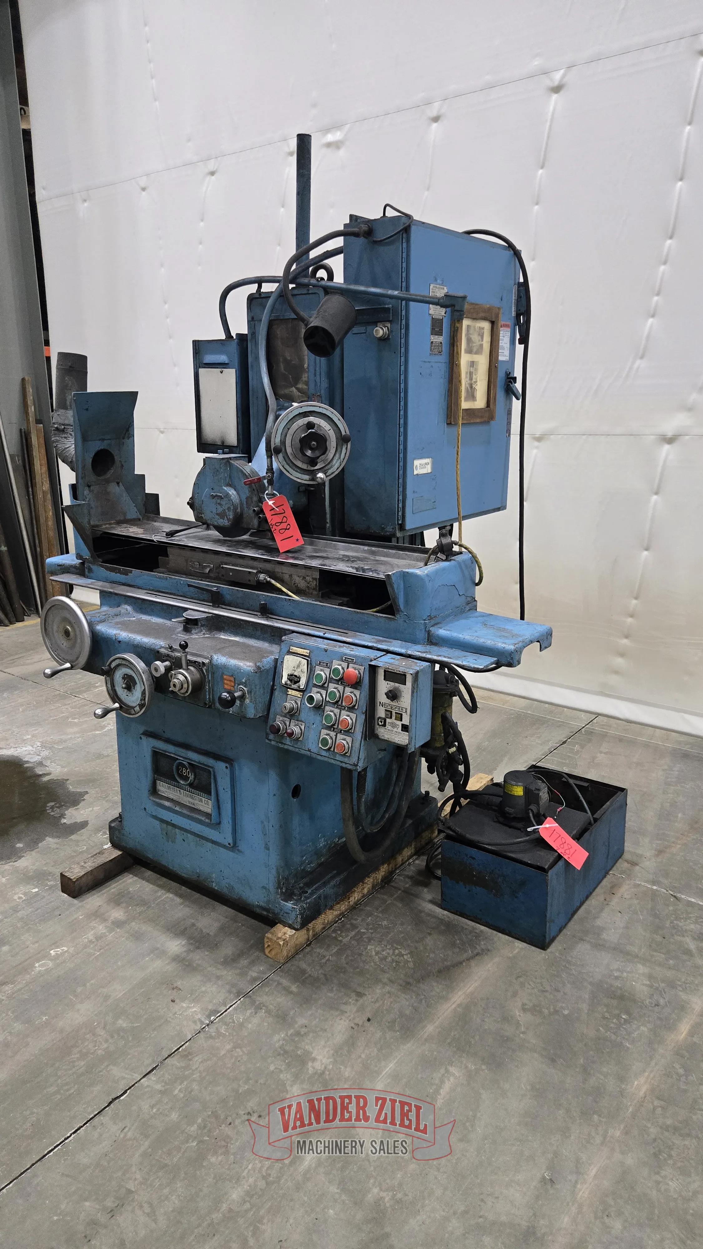 Gallmeyer & Livingston 270 Surface Grinder - Prefetch Image 47774