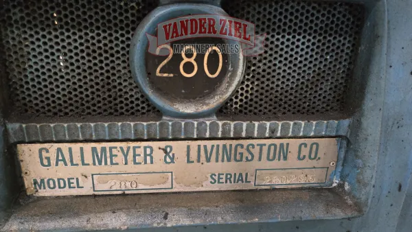 Gallmeyer & Livingston 270 Surface Grinder - Gallery Thumbnail 3