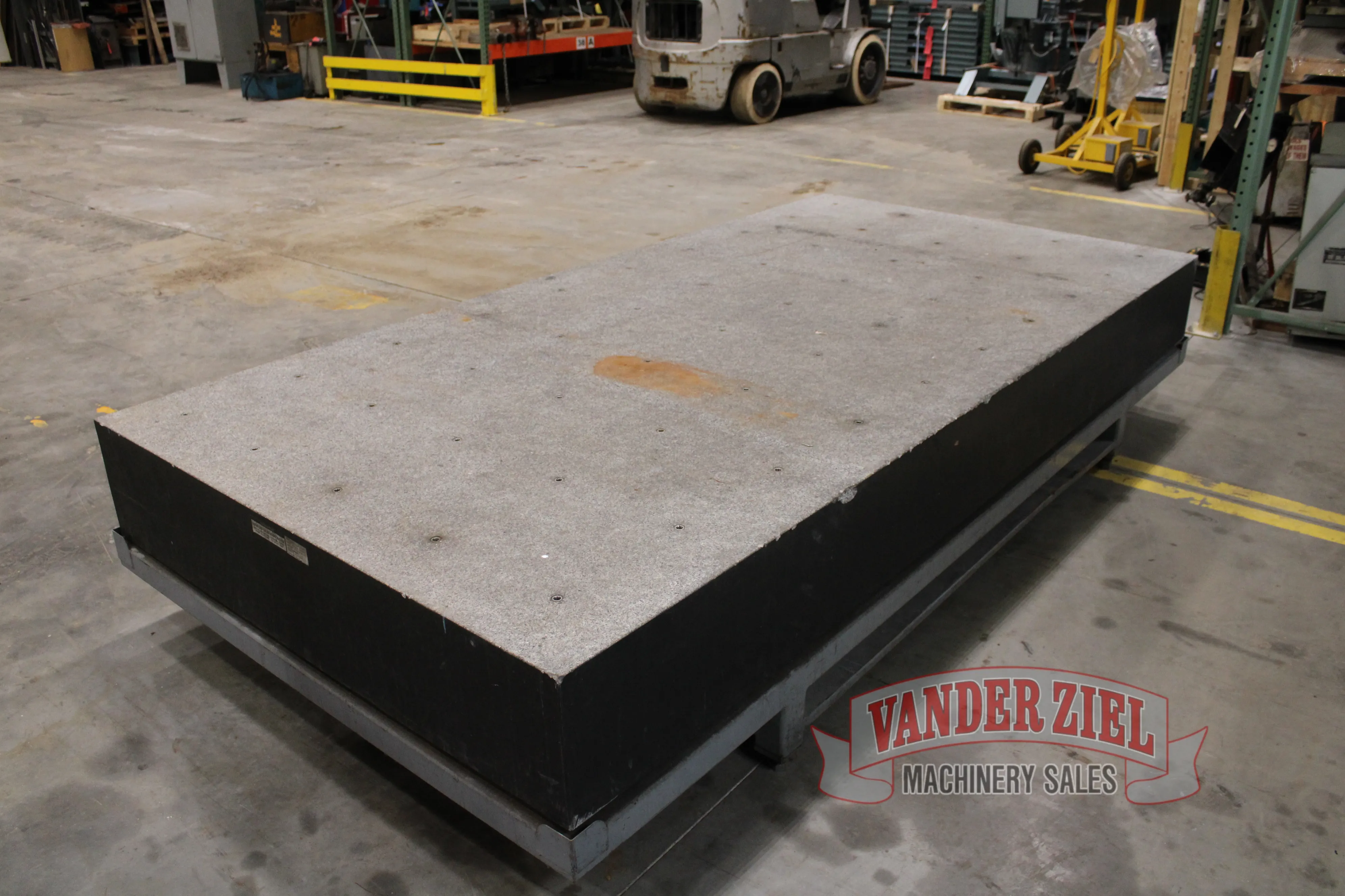 Surface Plate / Layout Table 5' x 10' x 12" - Prefetch Image 47784