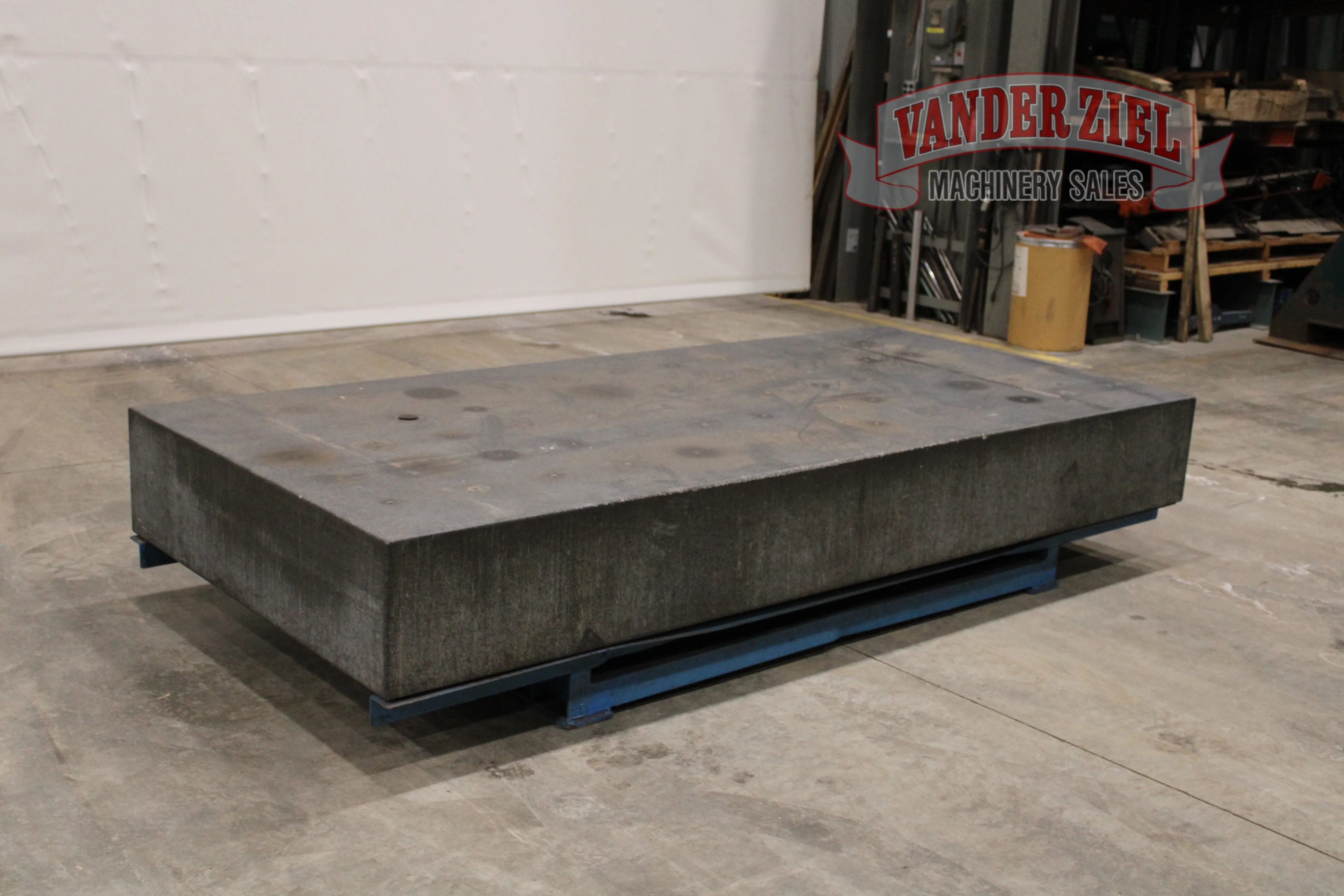 Surface Plate / Layout Table 55" x 10' x 14" - Prefetch Image 47788