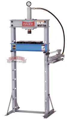 Dake 10 Ton Utility Hydraulic Press, Model F-10 - NEW