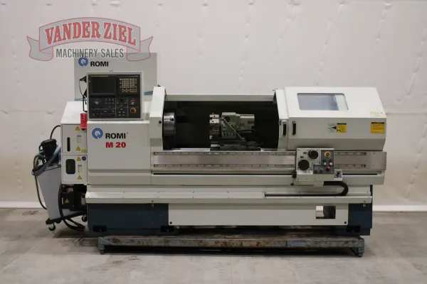 Romi 20.5" x 60" CNC Lathe, Model M20, 3.15" Spindle Bore - Gallery Thumbnail 1