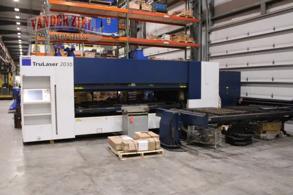 Trumpf TruLaser 2030 Fiber Laser, 4000 Watt - 2017