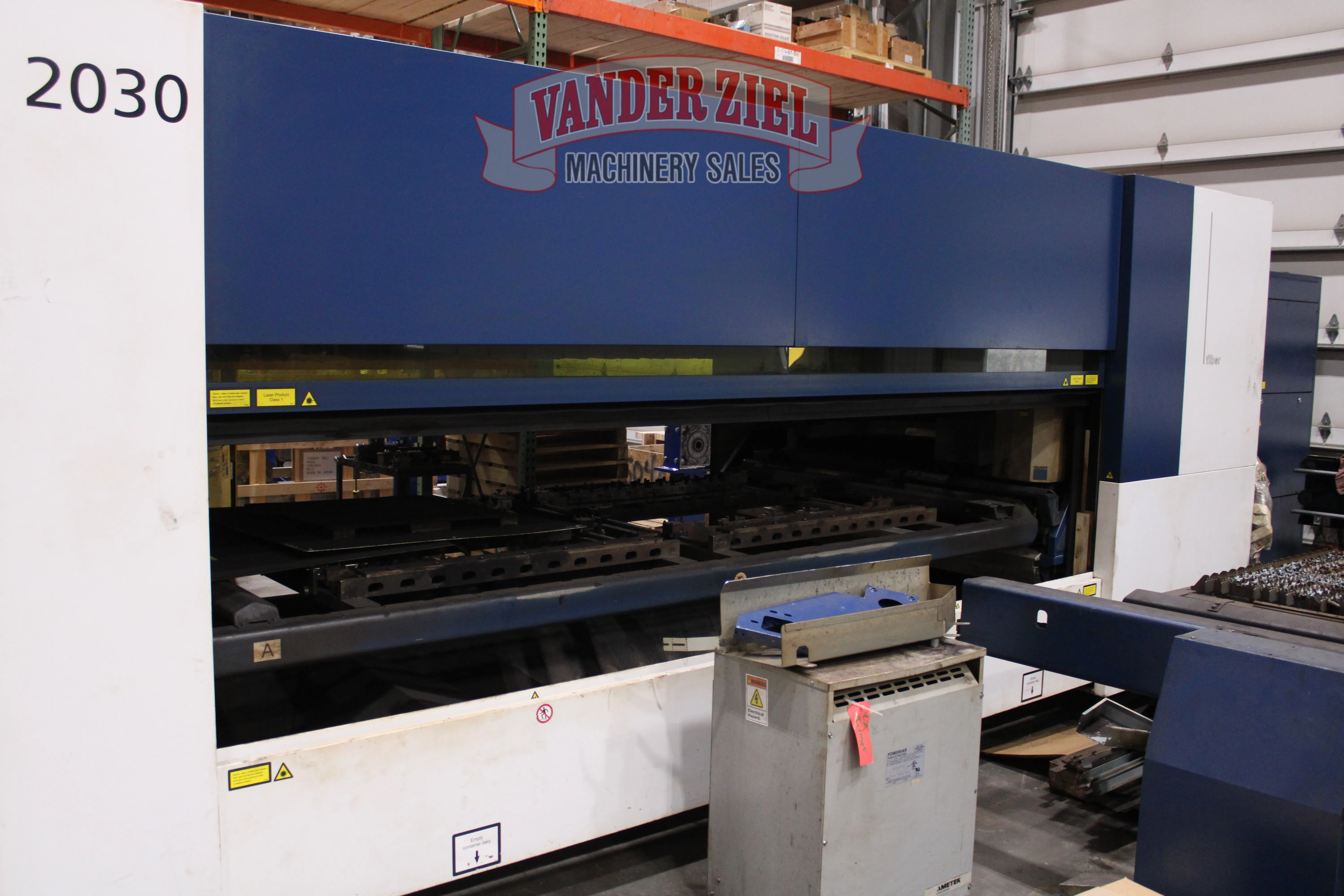 Trumpf TruLaser 2030 Fiber Laser, 4000 Watt - 2017 - Prefetch Image 47865
