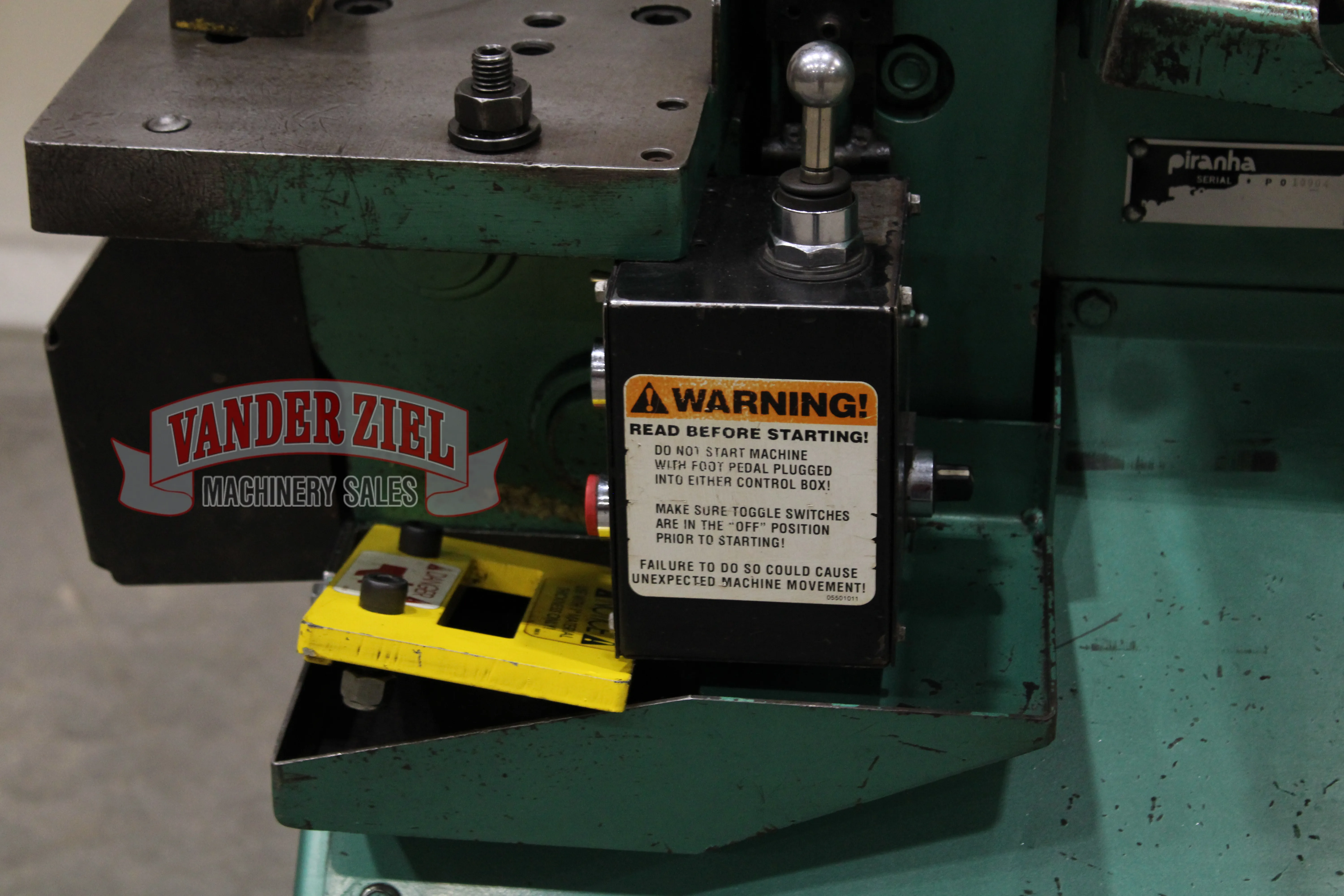 Piranha 50 Ton Ironworker - Prefetch Image 47940