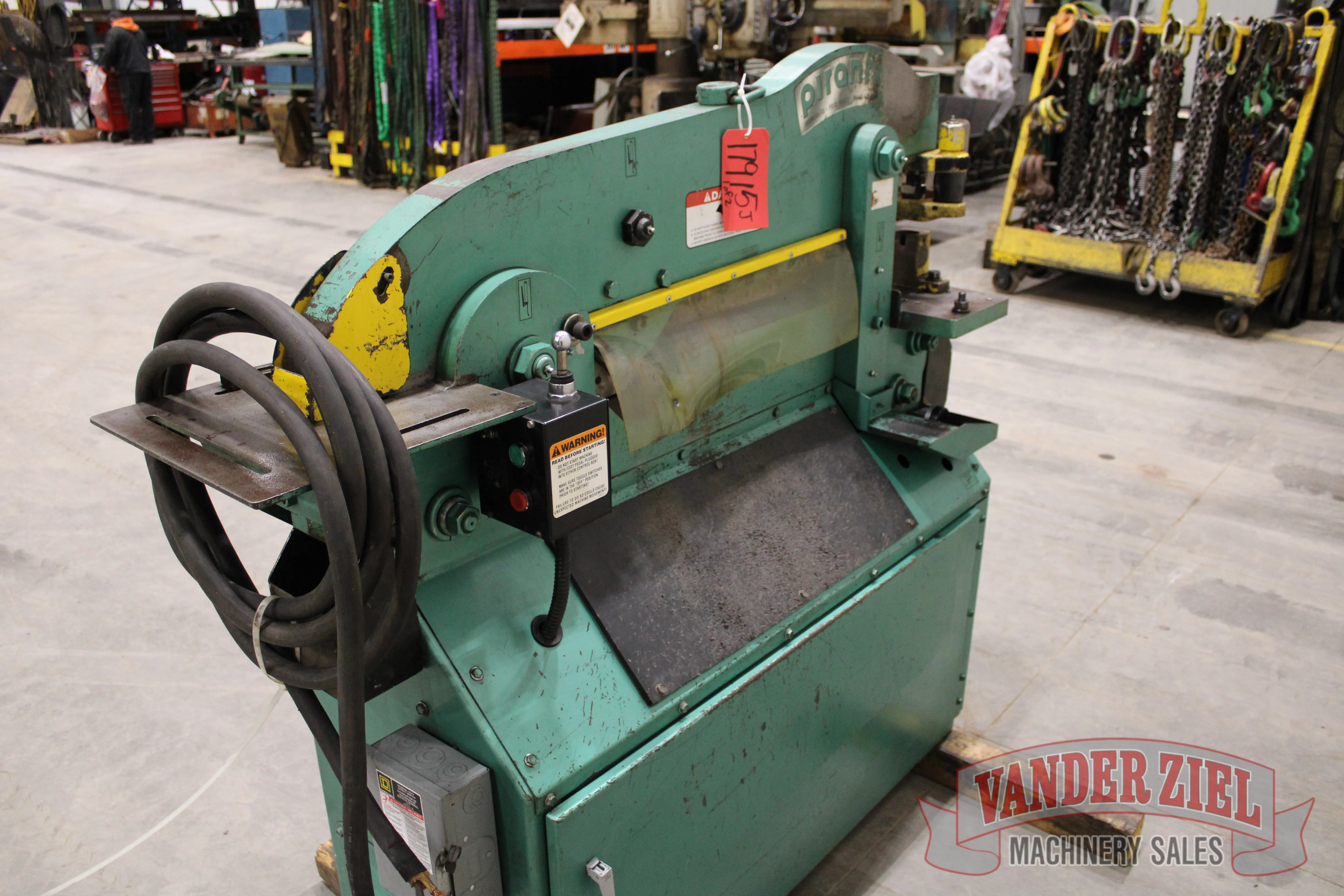 Piranha 50 Ton Ironworker - Prefetch Image 47948