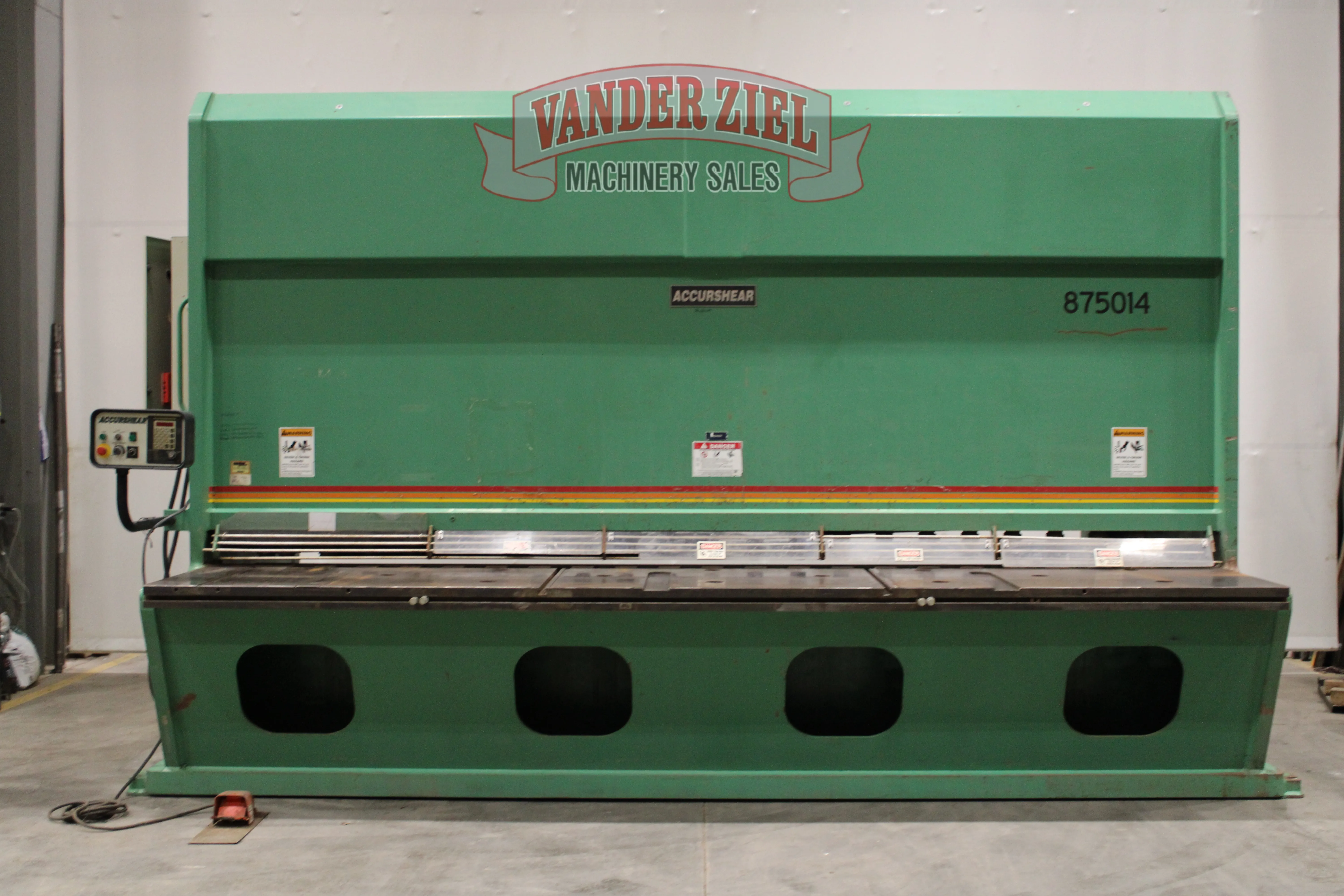 Accurshear 14' x 3/4" Shear - Main Image 1