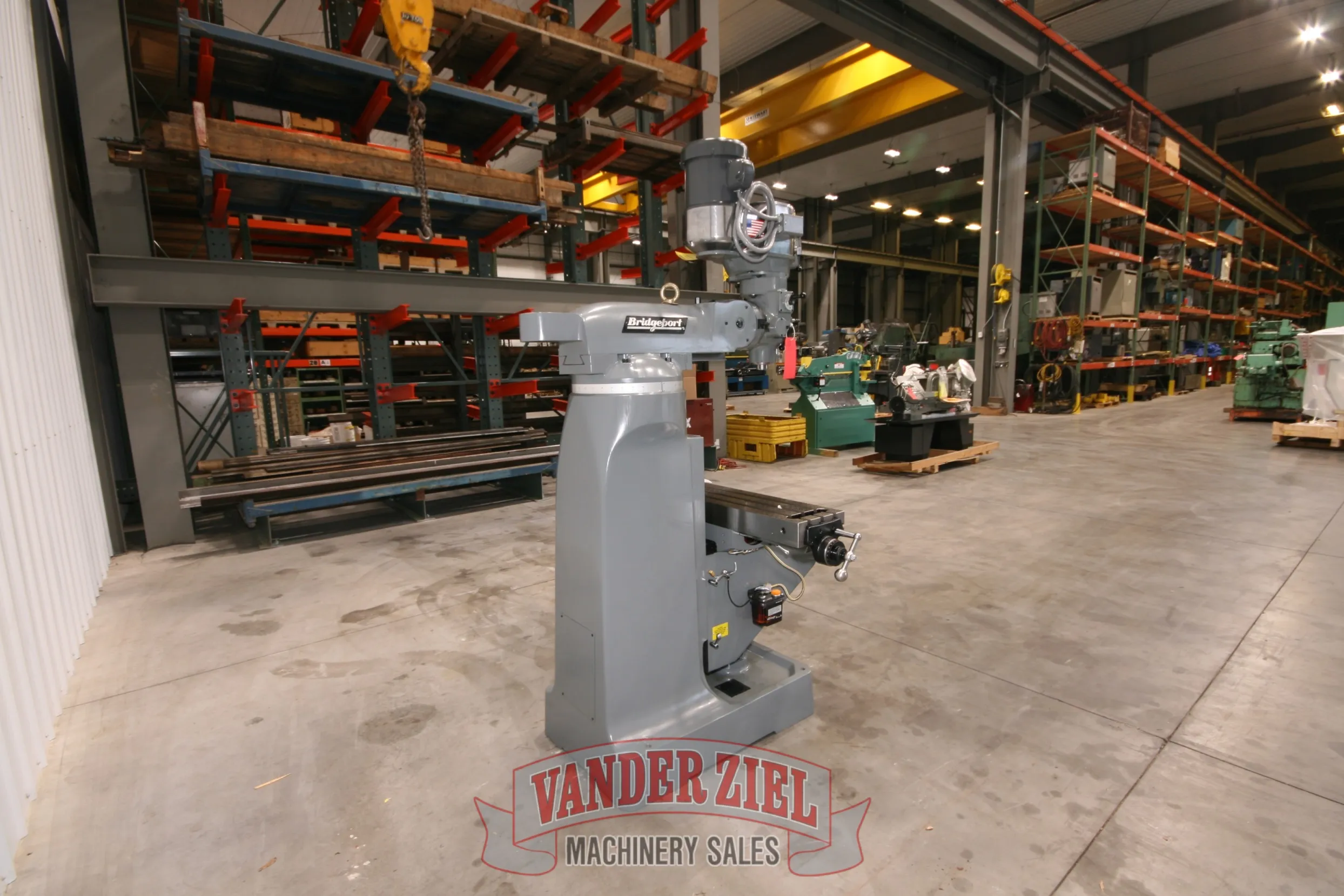 Bridgeport Series I Vertical Mill, 9" x 48" Table - NEW - Prefetch Image 47992