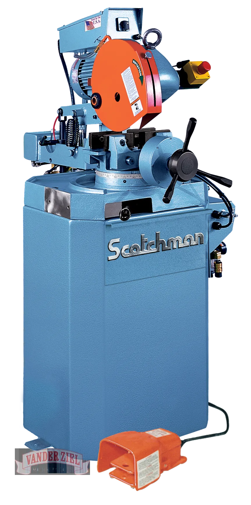 Scotchman 10" Cold Saw with Power Downfeed, Power Vise, Model CPO 275 PKPD - NEW - Main Image 1