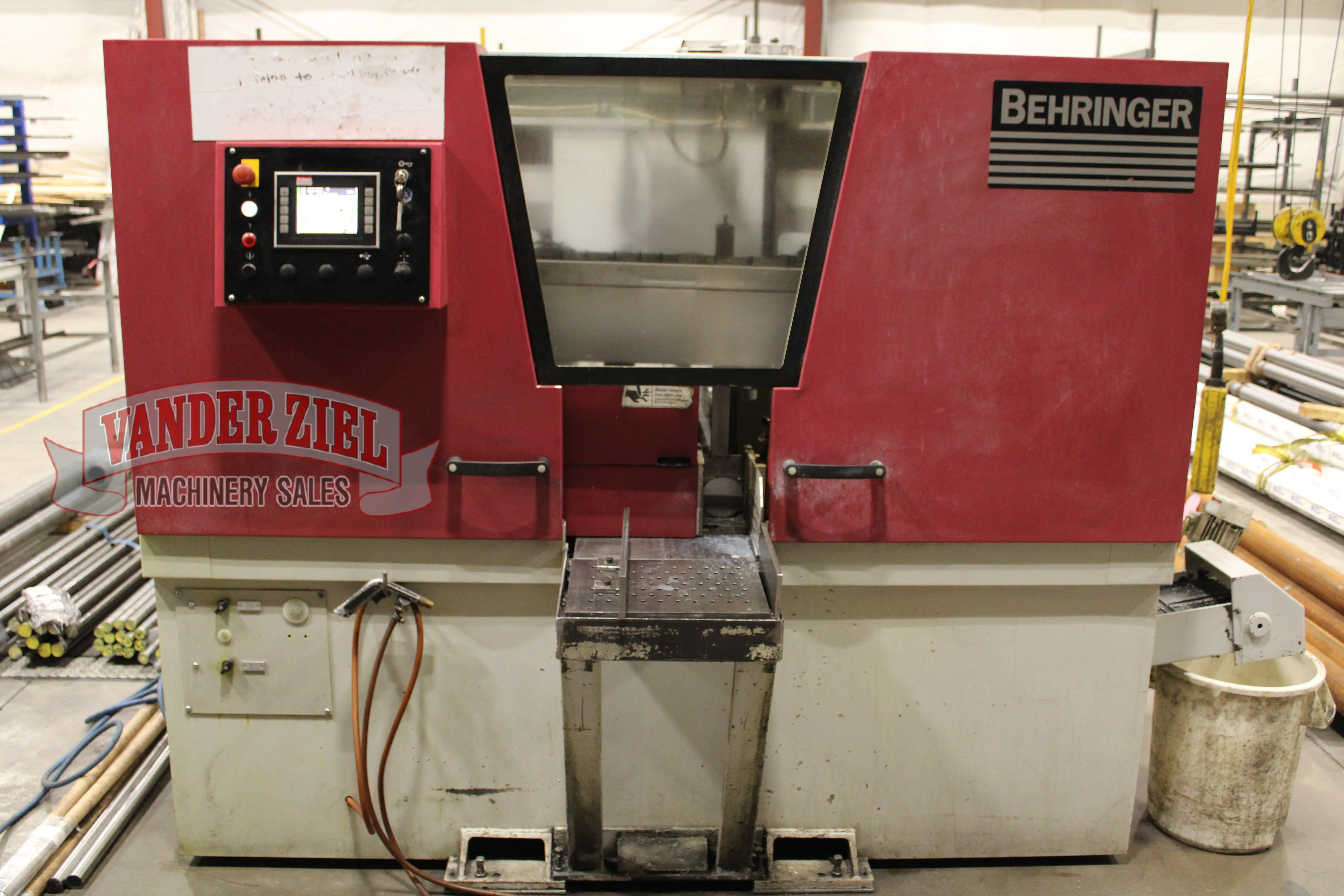 Behringer HBE321A Dynamic Horizontal Bandsaw, 13.8 x 12.6 in Capacity - Main Image 1