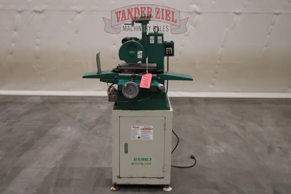 Grizzly 6' x 12" Hand Surface Grinder, Model 65963 Single Phase