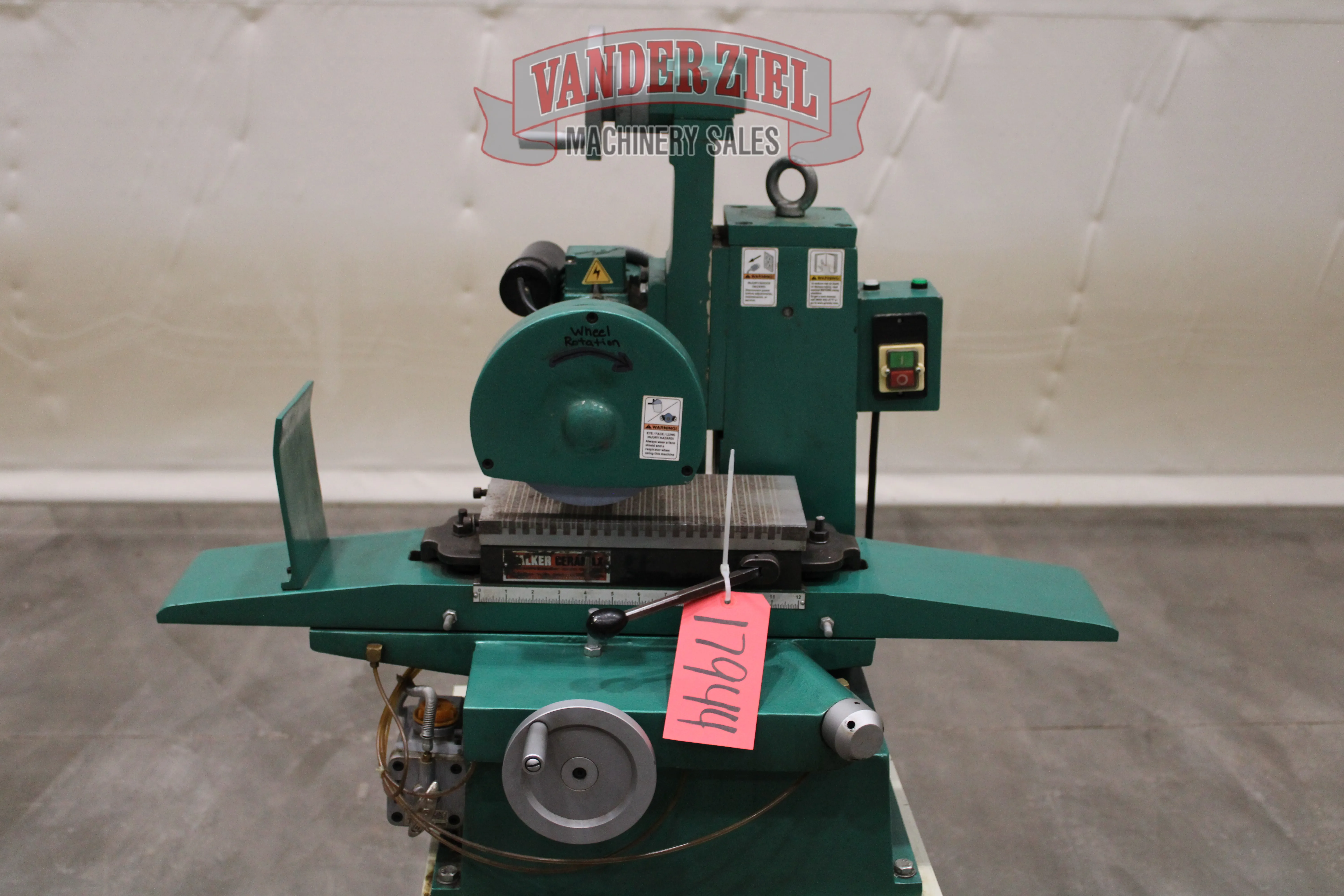 Grizzly 6' x 12" Hand Surface Grinder, Model 65963 Single Phase - Prefetch Image 48051