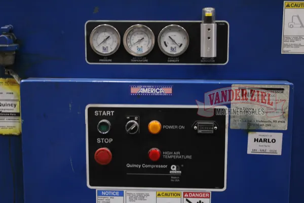 Quincy Rotary Screw Air Compressor & Dryer - Gallery Thumbnail 8