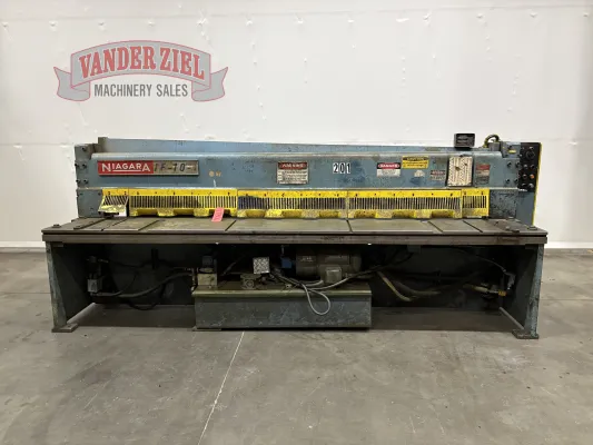 Niagara 10' x 1/4" Shear, Model IF-10-1/4