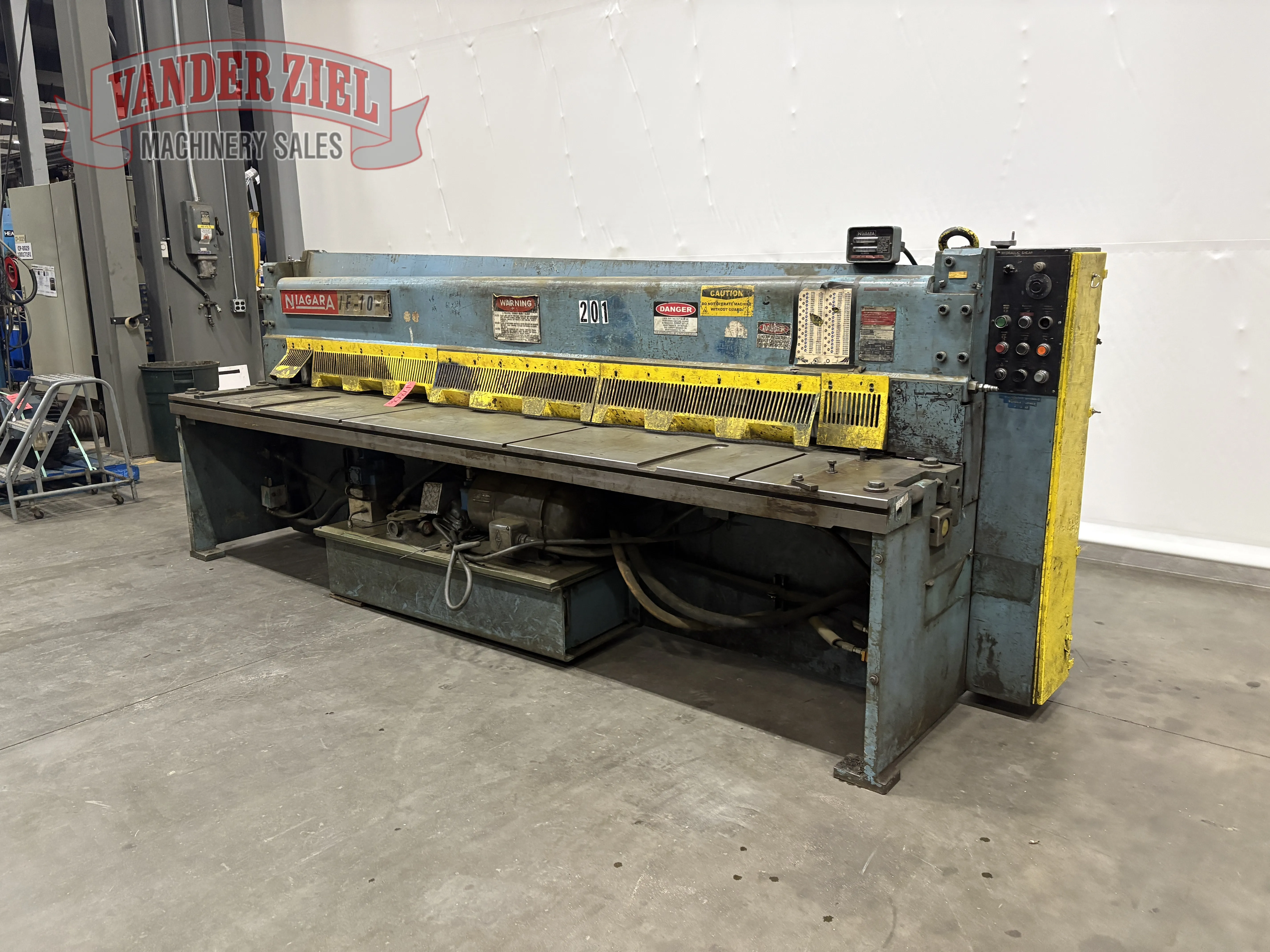 Niagara 10' x 1/4" Shear, Model IF-10-1/4 - Prefetch Image 48131