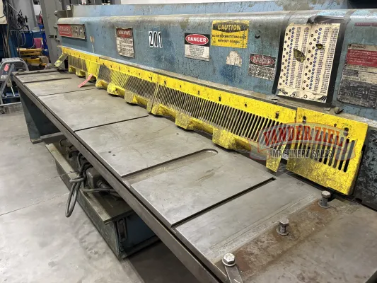 Niagara 10' x 1/4" Shear, Model IF-10-1/4 - Gallery Thumbnail 9