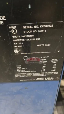Miller Syncrowave 350 LX CC AC/DC Welder - Gallery Thumbnail 5