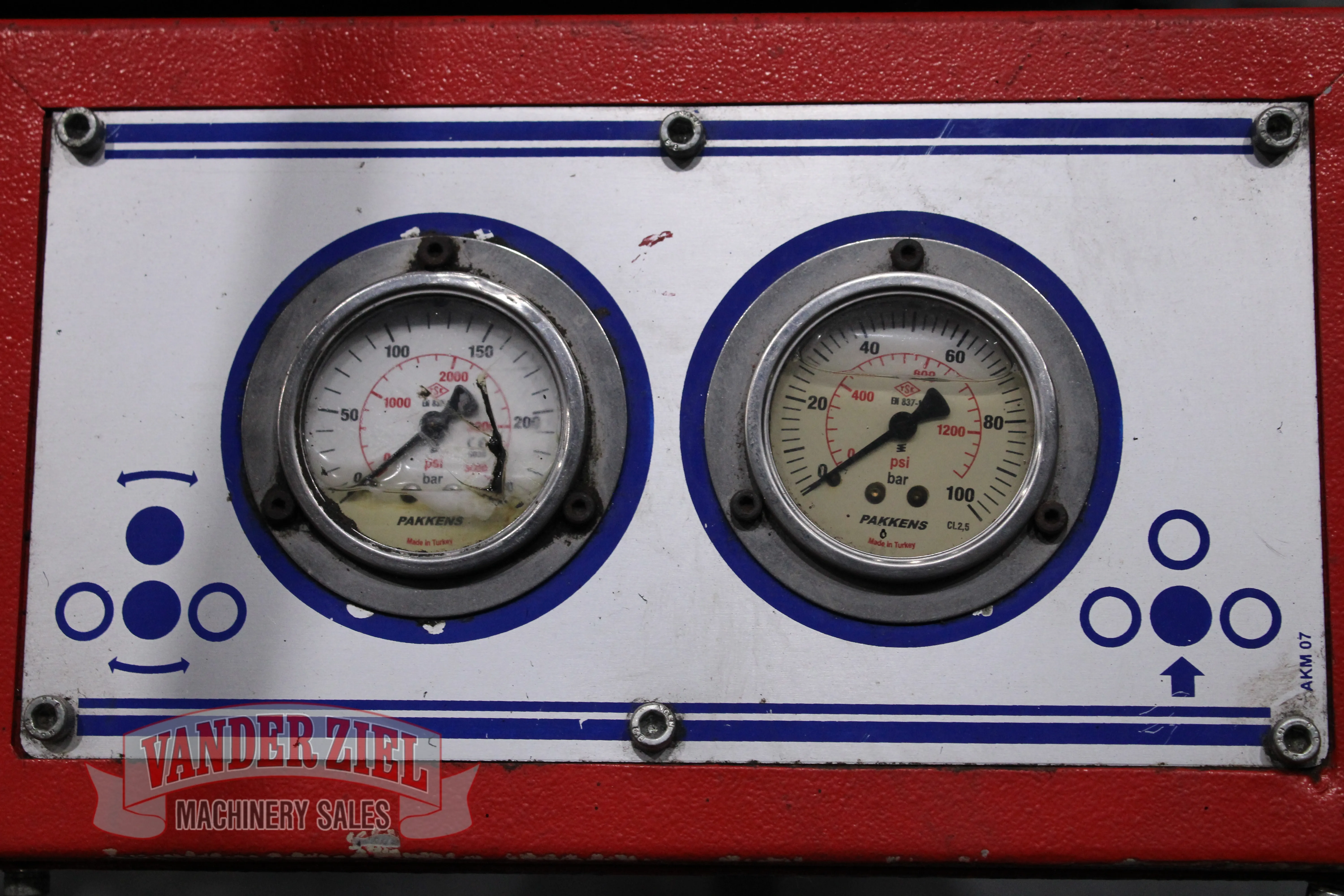 Akyapak 5' x 1/2" Four Roll Plate Roll, Model AHS 15/13 - Prefetch Image 48312