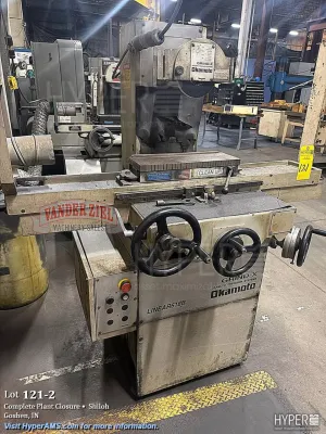 Okamoto 6" x 18" Hydraulic Surface Grinder, Model Linear 618B - Gallery Thumbnail 1