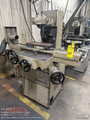 Okamoto 6" x 18" Hydraulic Surface Grinder, Model Linear 618B - Gallery Thumbnail 2