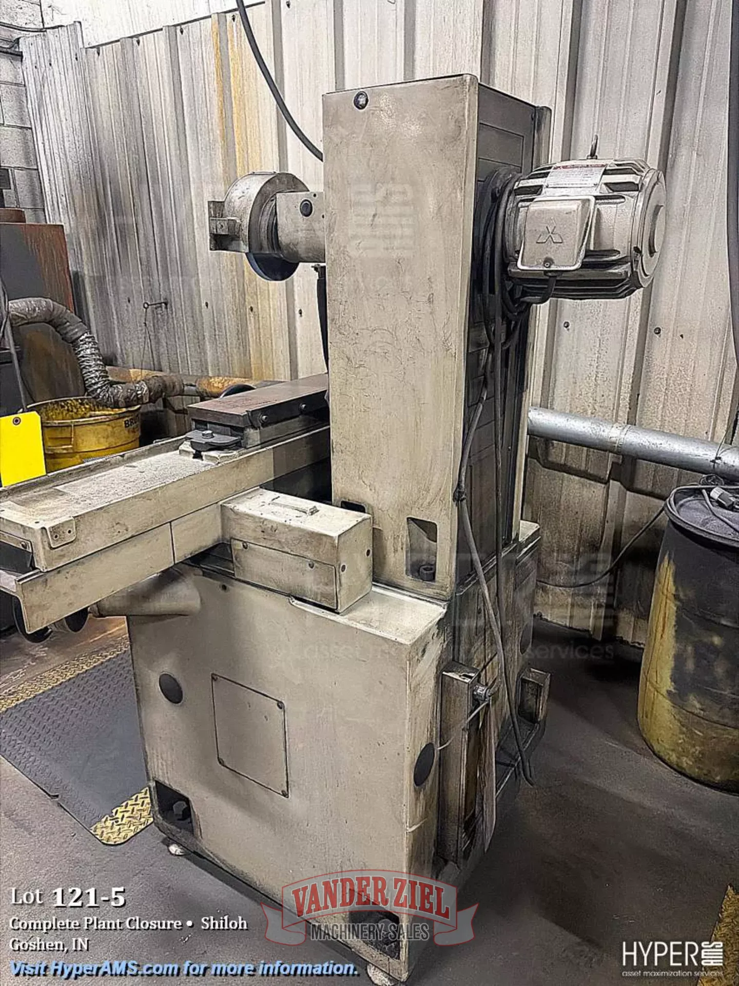 Okamoto 6" x 18" Hydraulic Surface Grinder, Model Linear 618B - Prefetch Image 48367