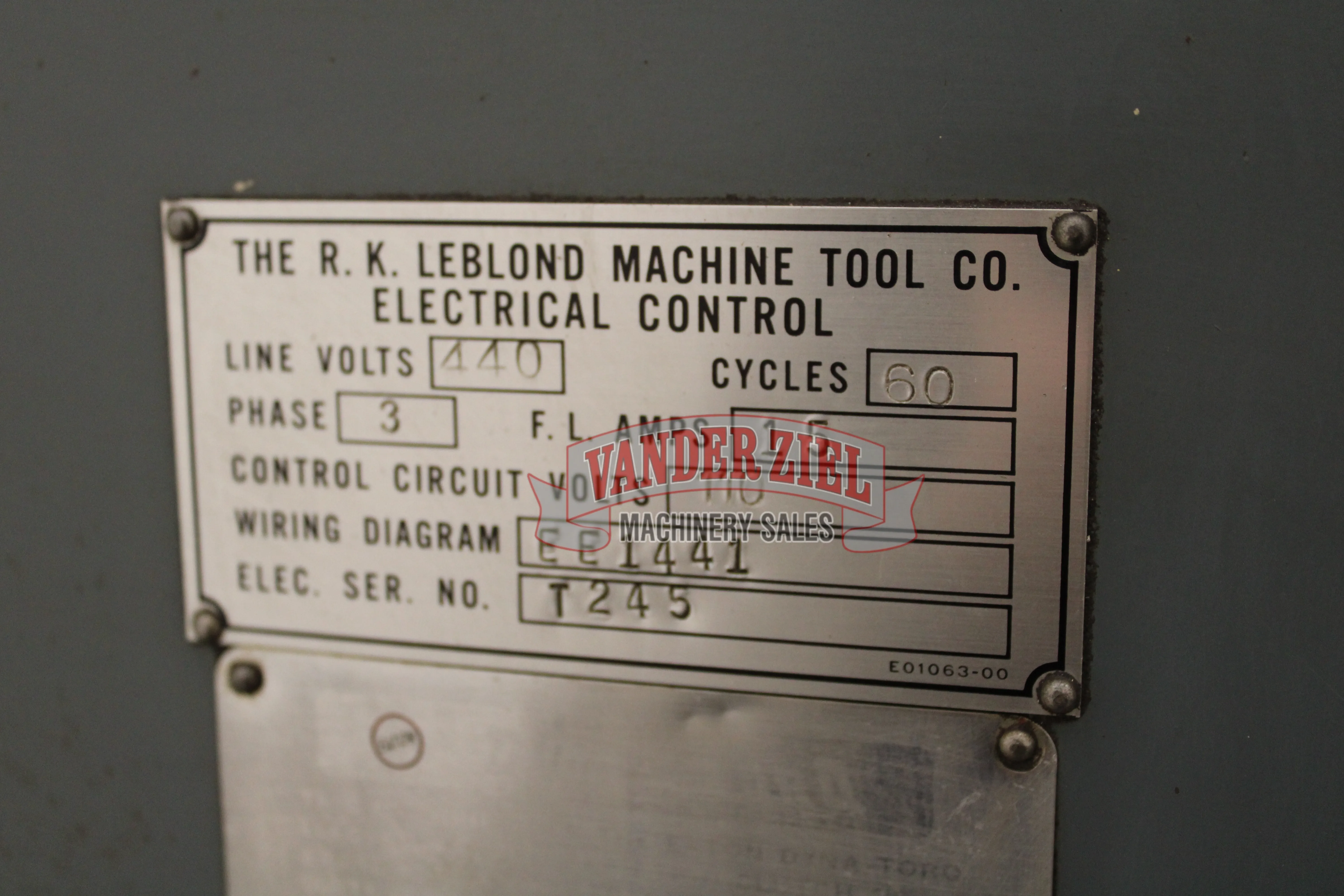 LeBlond 20" x 60" Servo Shift  Lathe - Prefetch Image 48445