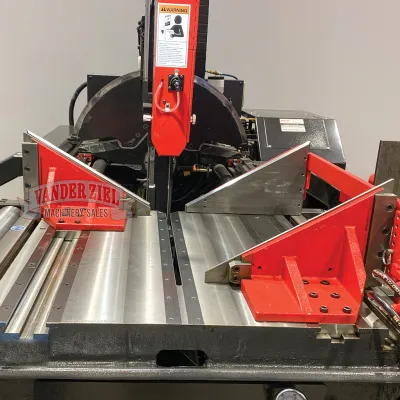 Amada VT5063M Semi-Automatic Vertical Tilt-Frame Saw, 20" x 25" Capacity - NEW - Gallery Thumbnail 3