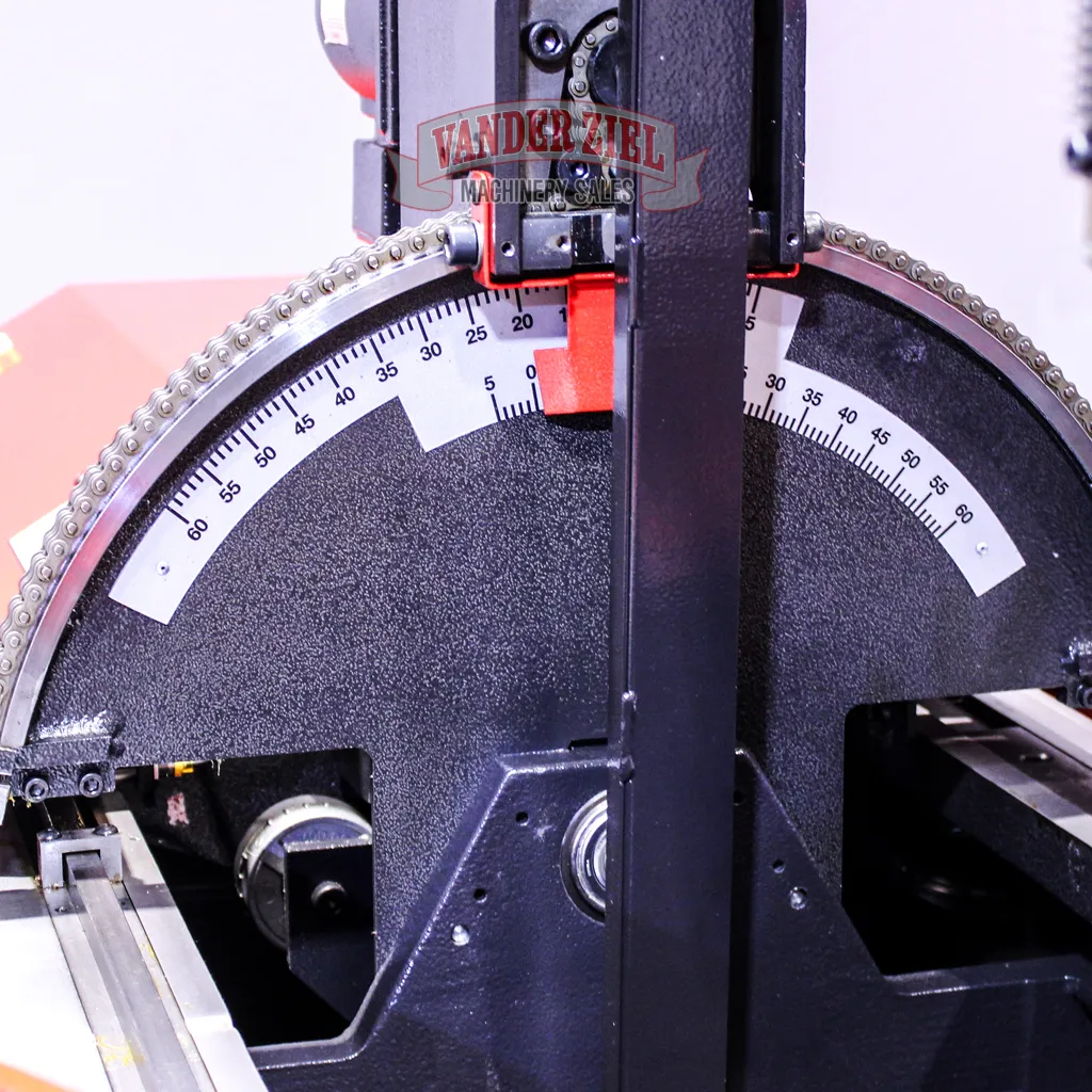 Amada Model VT4555 Vertical Tilt Frame Saw, 18" x 22" Capacity - NEW - Main Image 1