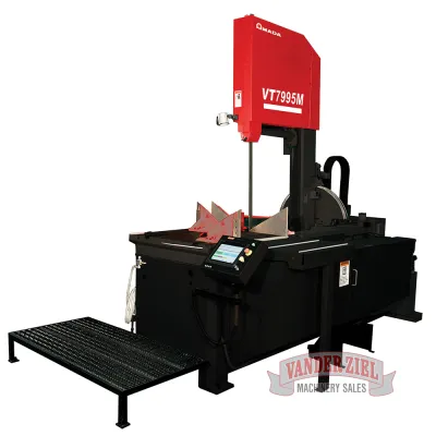 Amada VT7995M Semi-Automatic Vertical Tilt-Frame Saw, 31.25" x 37.5" Capacity - NEW