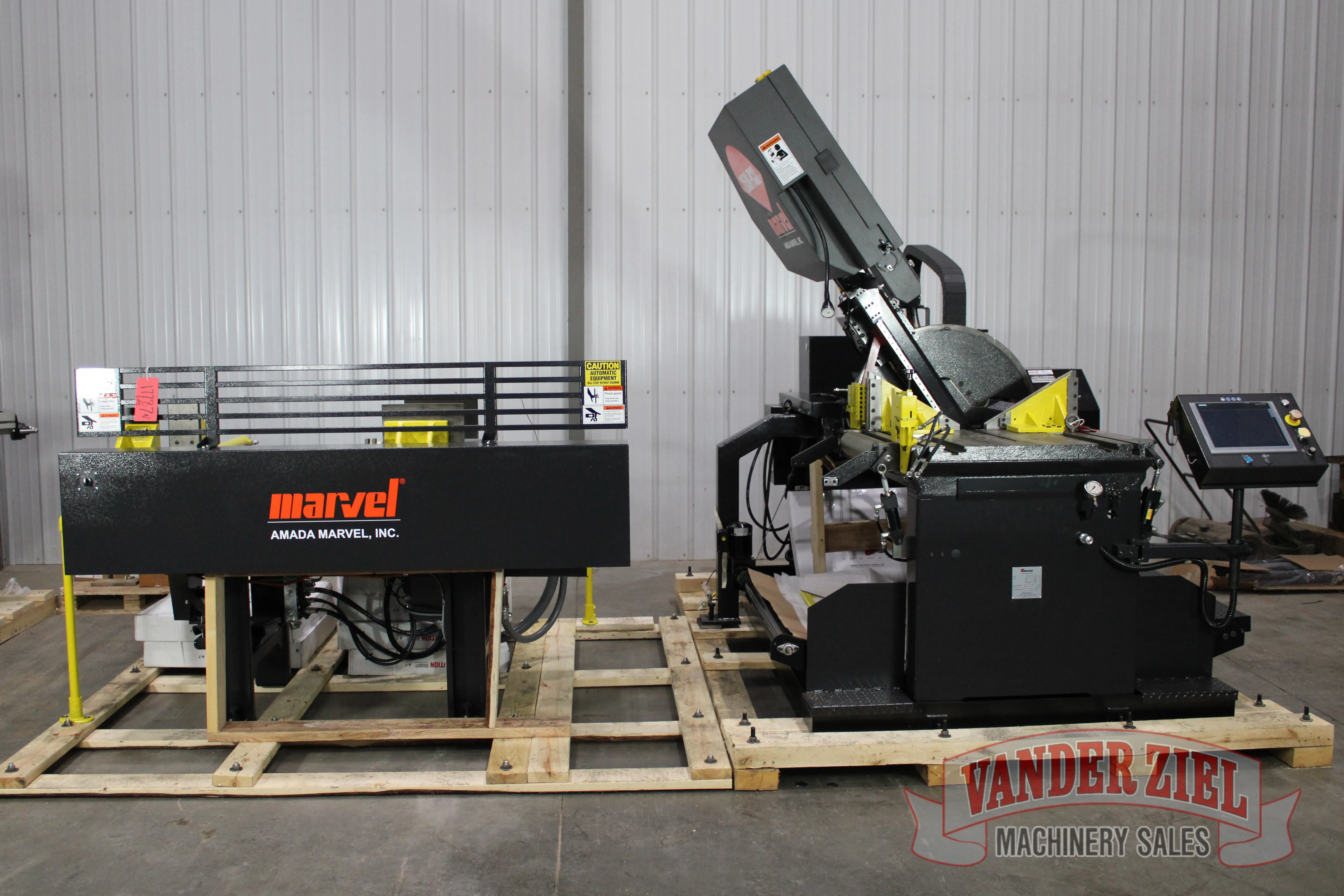 Marvel Model 2150A-PC3-60 Vertical Tilt-Frame Saw, 20″ x 25″ Capacity - Main Image 1