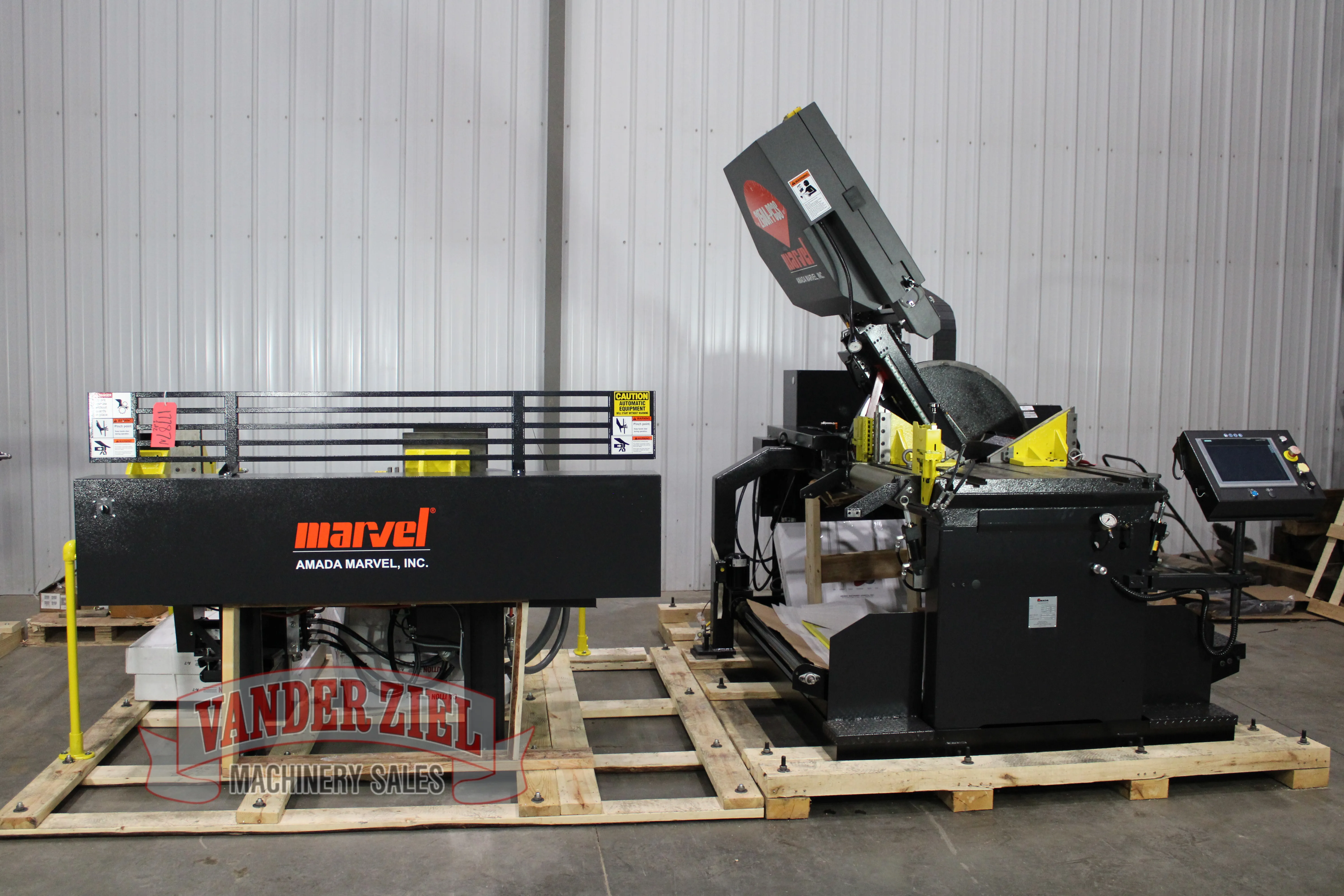 Marvel Model 2150A-PC3-60 Vertical Tilt-Frame Saw, 20″ x 25″ Capacity - Prefetch Image 48585