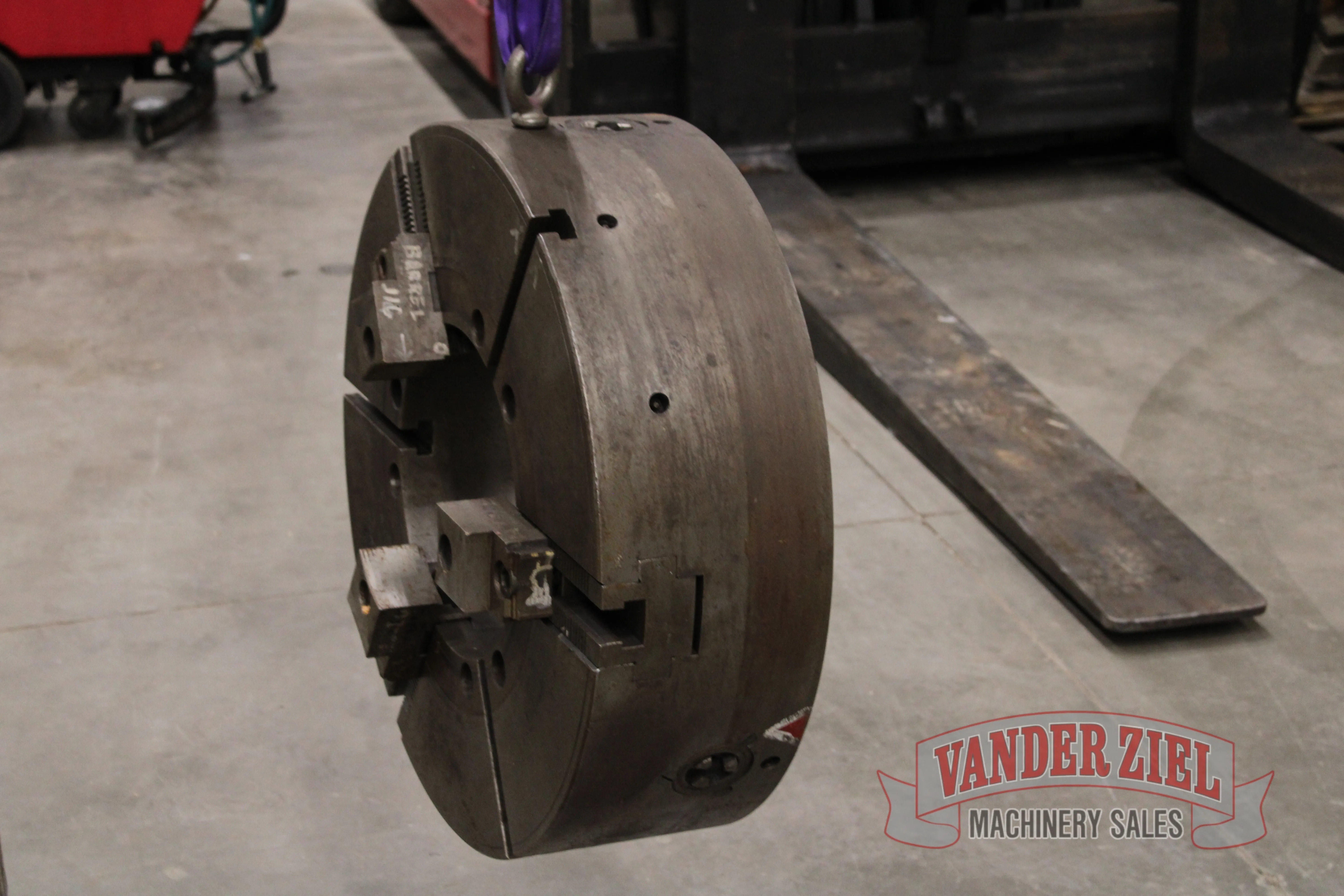 Warner & Swasey 28.5" 3 Jaw Chuck with 12" Bore - Prefetch Image 48605
