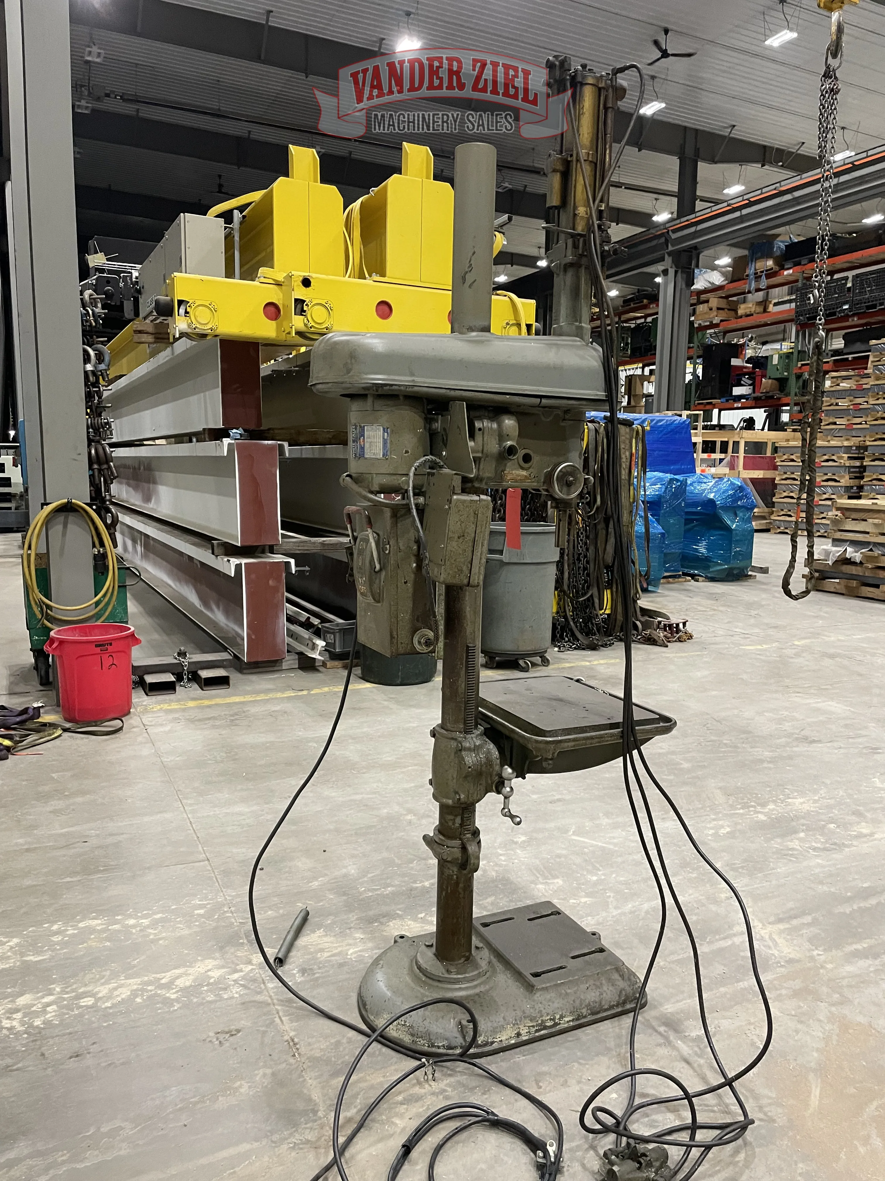 Rockwell Delta 15” Drill Press, Model 124-2783 - Prefetch Image 48608