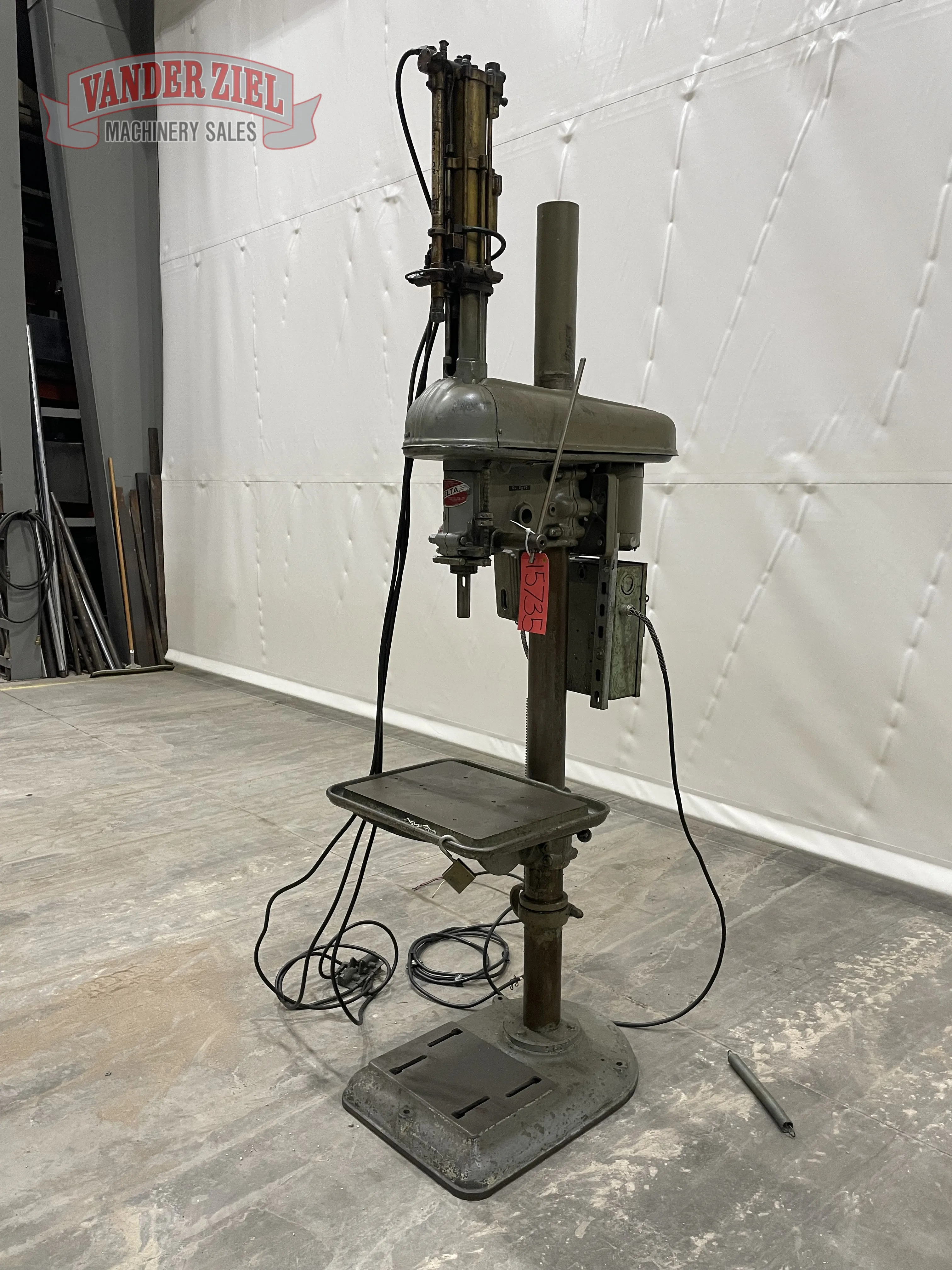 Rockwell Delta 15” Drill Press, Model 124-2783 - Prefetch Image 48610