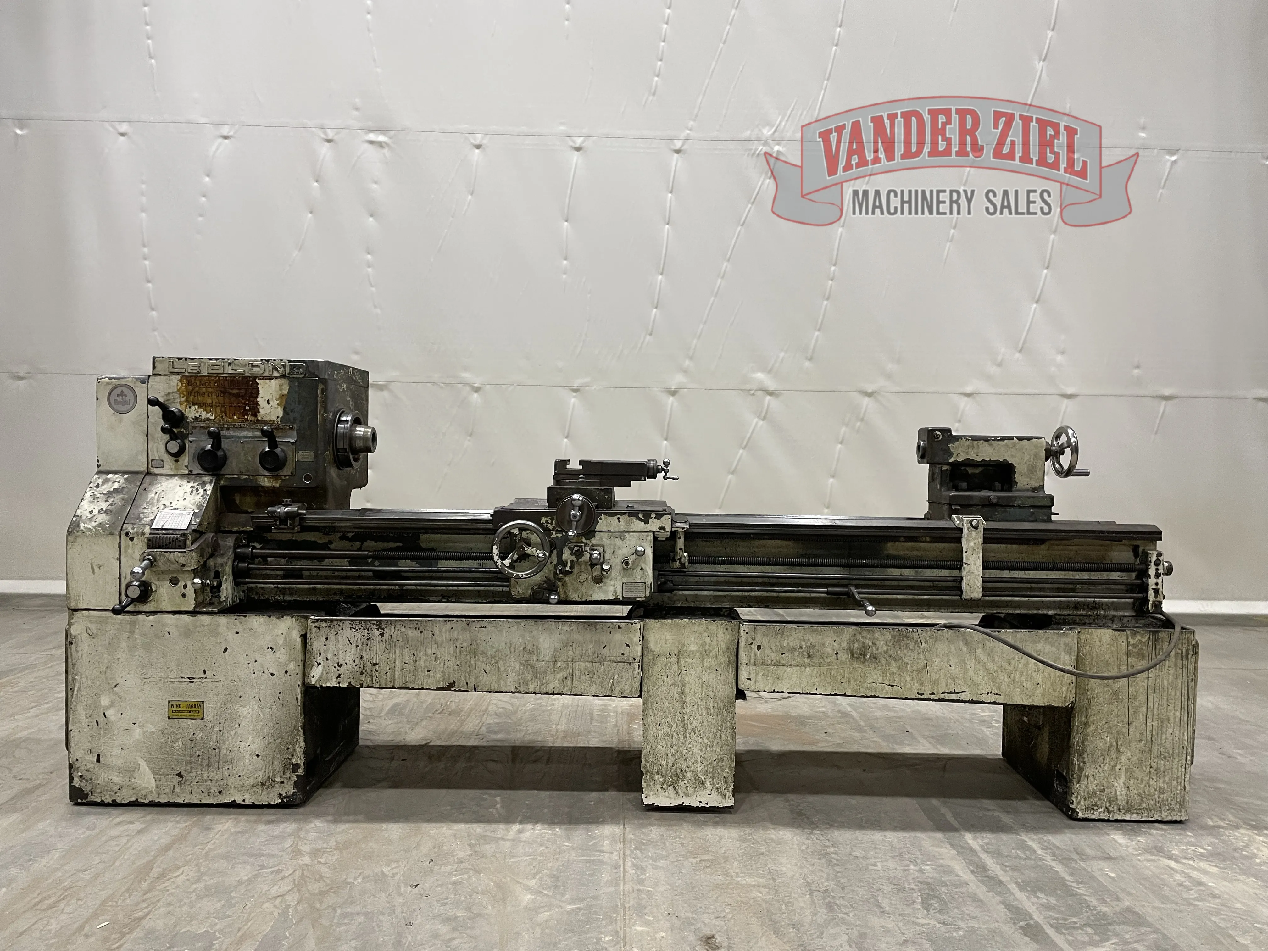 LeBlond 19” x 78” Regal Lathe, 1 49/64” Spindle Bore - Main Image 1