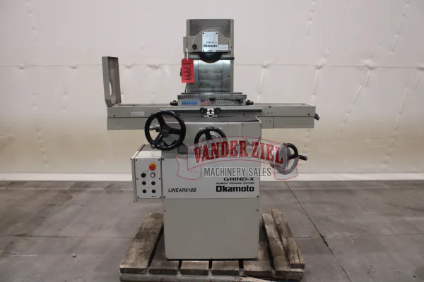 Okamoto Grind-X 6" x 18" Hand Surface Grinder, Model Linear 618B
