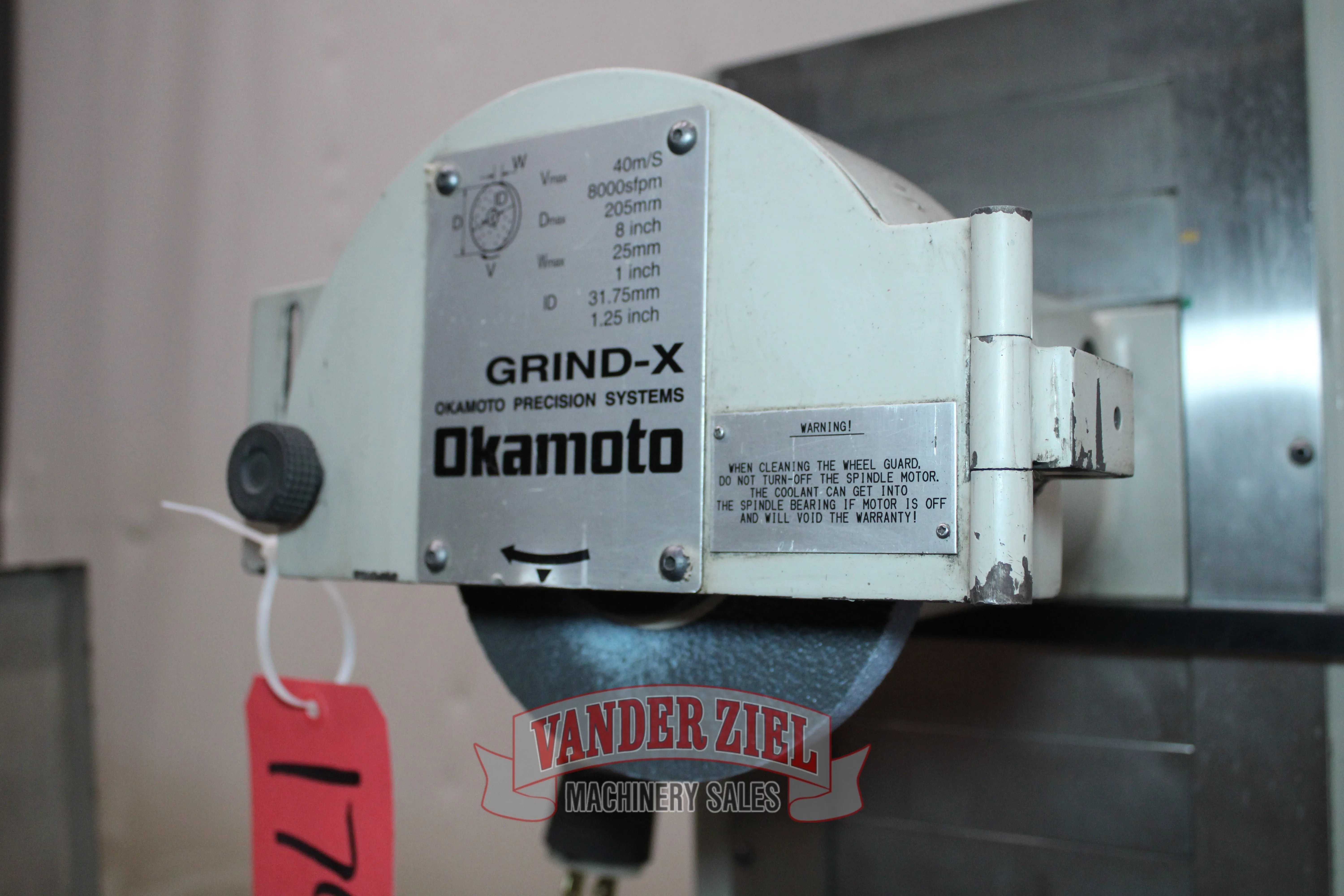 Okamoto Grind-X 6" x 18" Hand Surface Grinder, Model Linear 618B - Prefetch Image 48868
