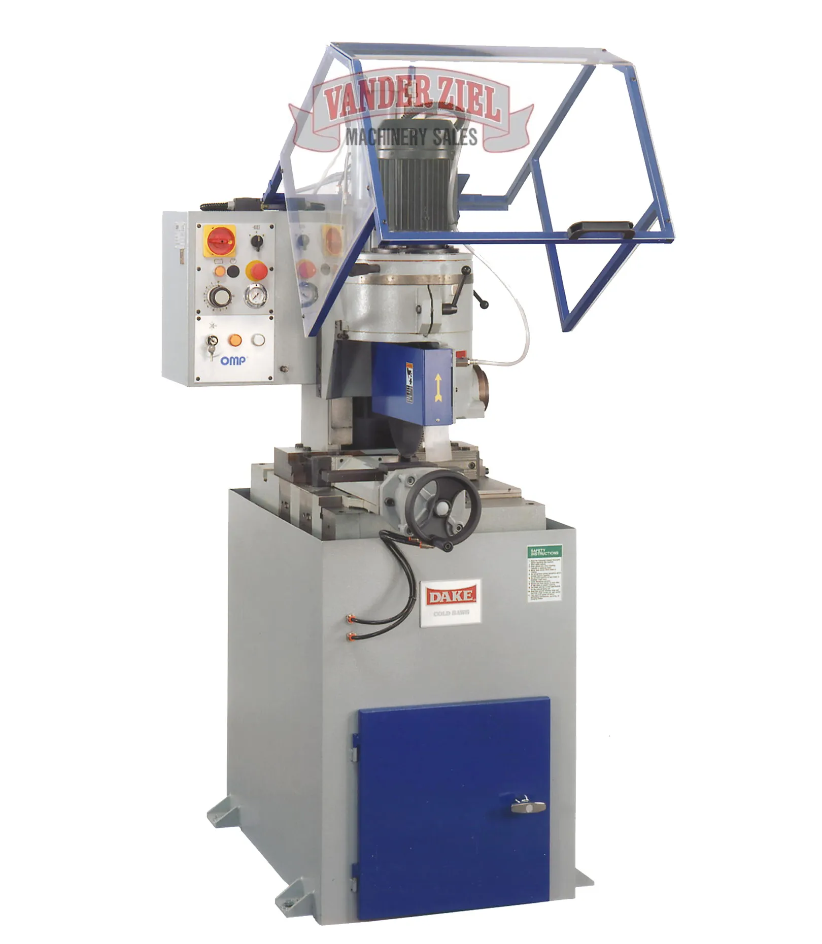 Dake 14 1/2" Semi-Automatic Cold Saw, Model Euromatic 370S-L - NEW - Main Image 1