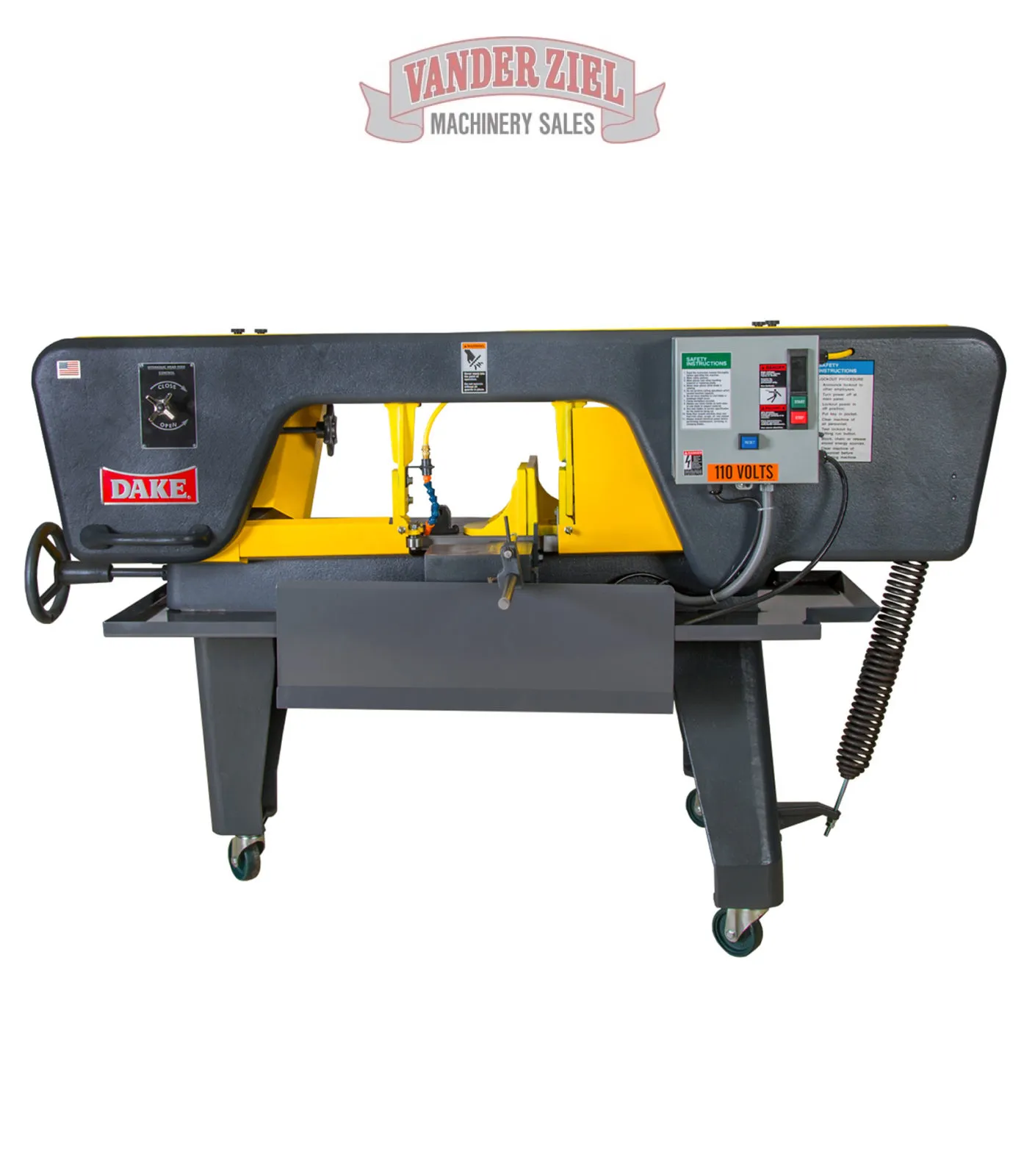 Dake 5" x 18" Horizontal Saw, Model JH10W1 - NEW - Prefetch Image 498