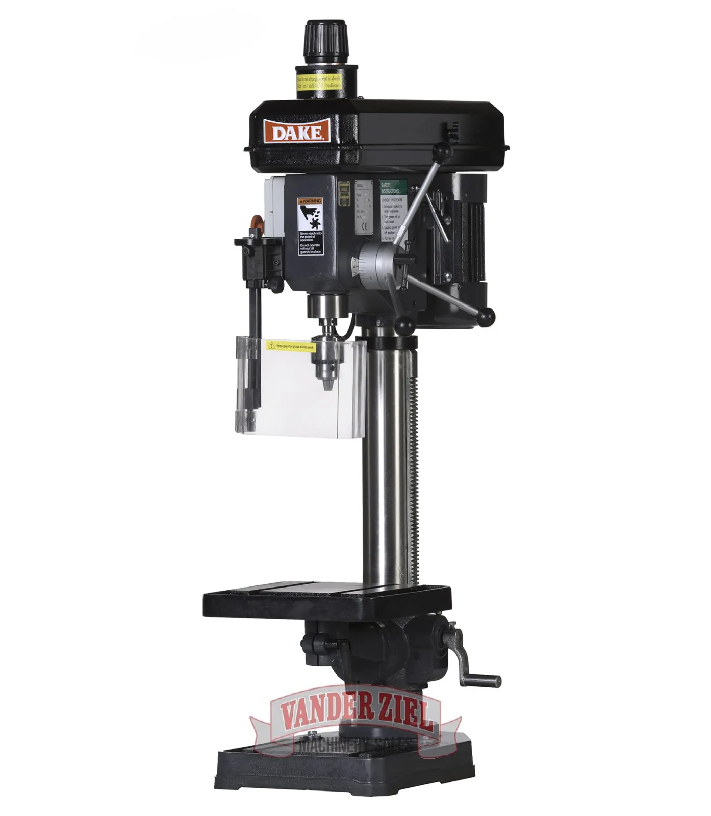 Dake 14" Bench Drill Press, Model TB-16V - NEW - Prefetch Image 509