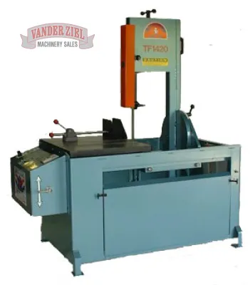 Roll-In 14" Vertical Tilt-Frame Saw, Model TF1420 - NEW