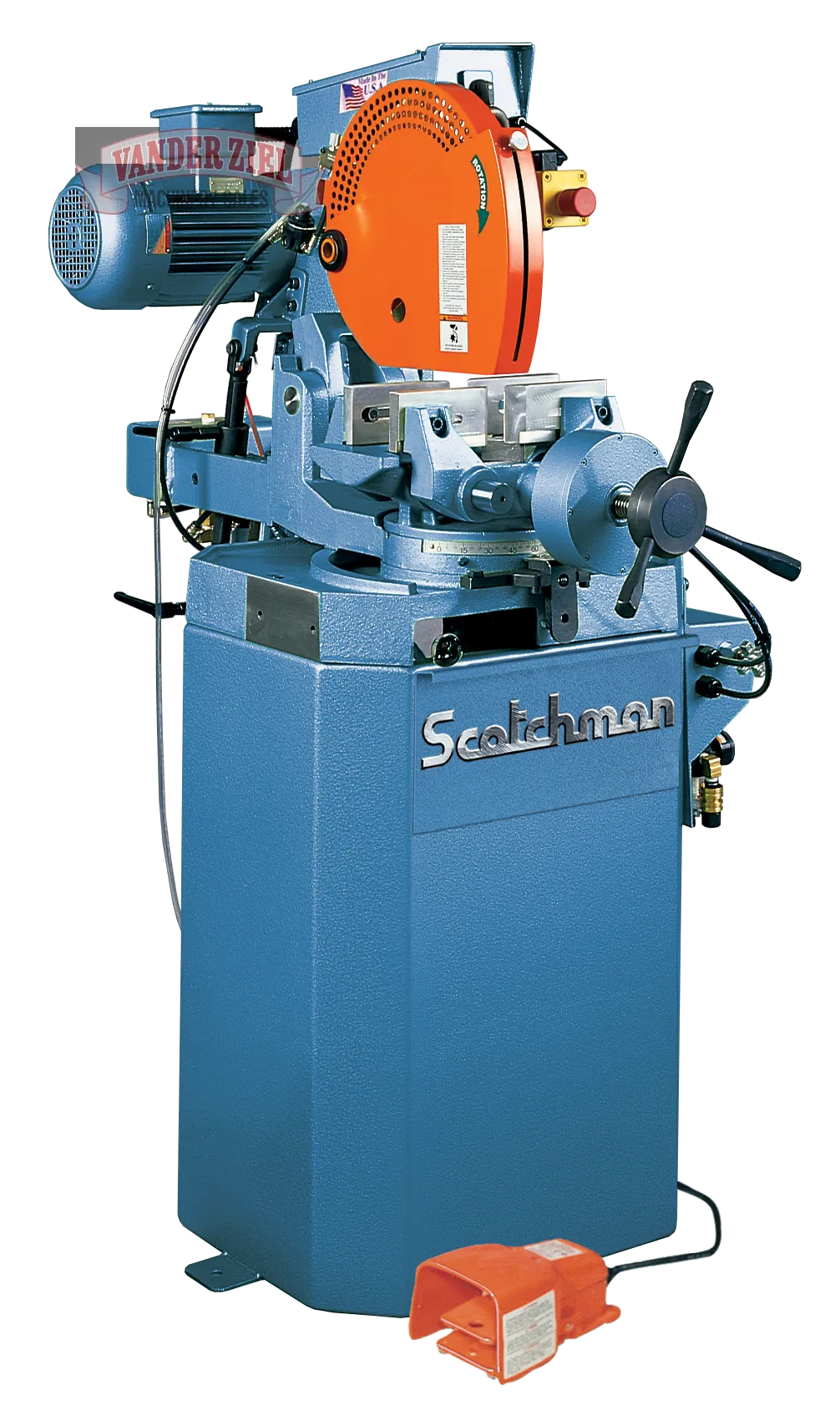 Scotchman 14" Non-Ferrous Cold Saw with Power Downfeed, Power Vise, Model CPO 350 NFPKPD - NEW - Main Image 1