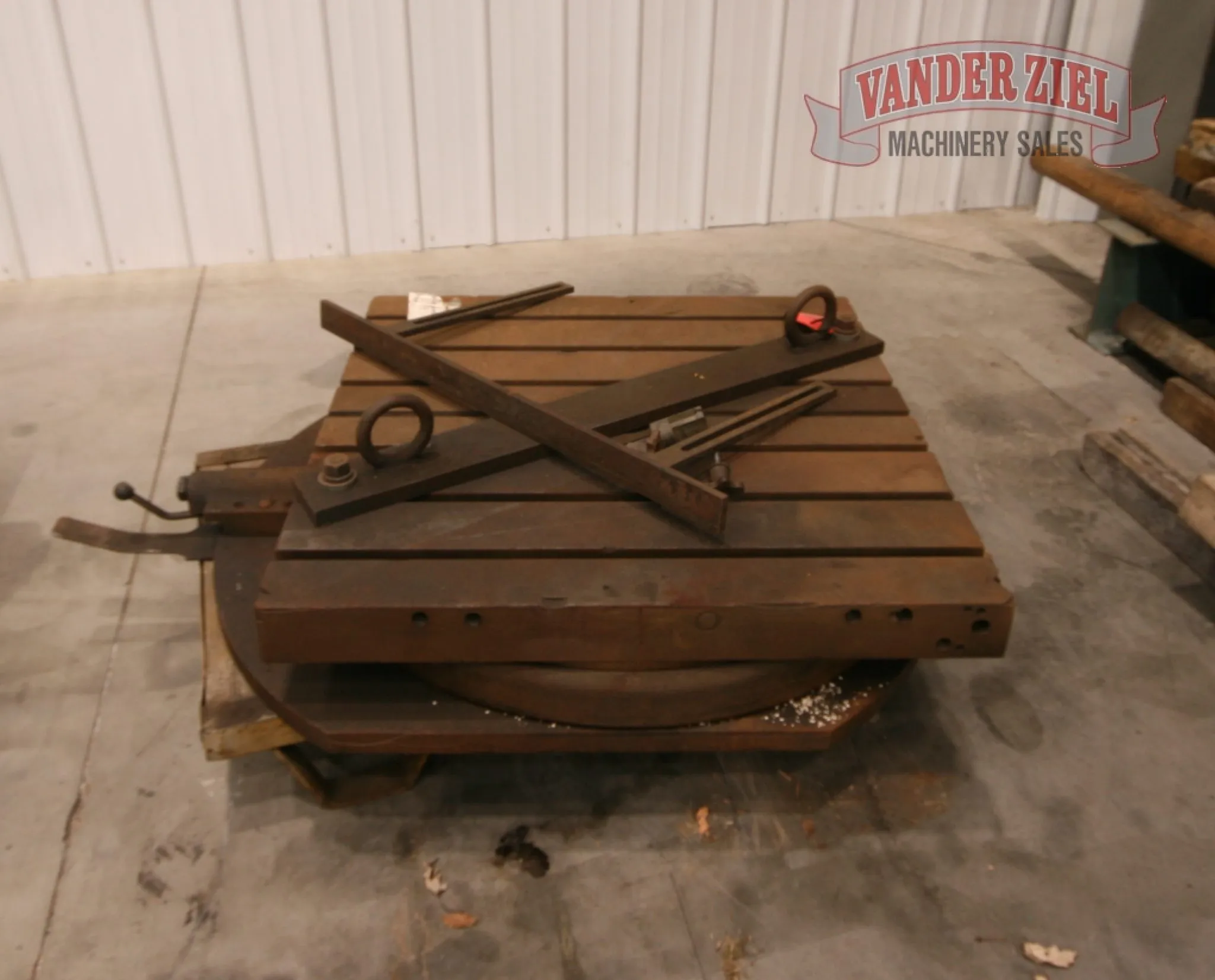 56" x 36" Rotary Table, 6 T-Slots - Main Image 1