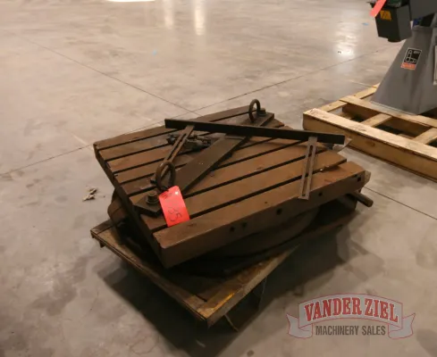 56" x 36" Rotary Table, 6 T-Slots - Gallery Thumbnail 3