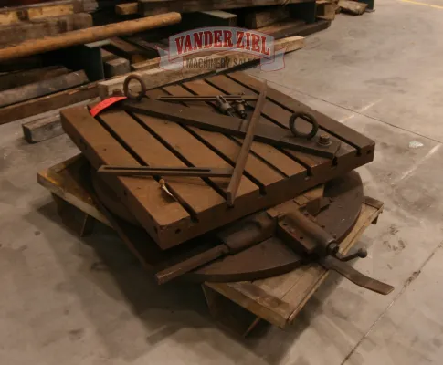 56" x 36" Rotary Table, 6 T-Slots - Gallery Thumbnail 4