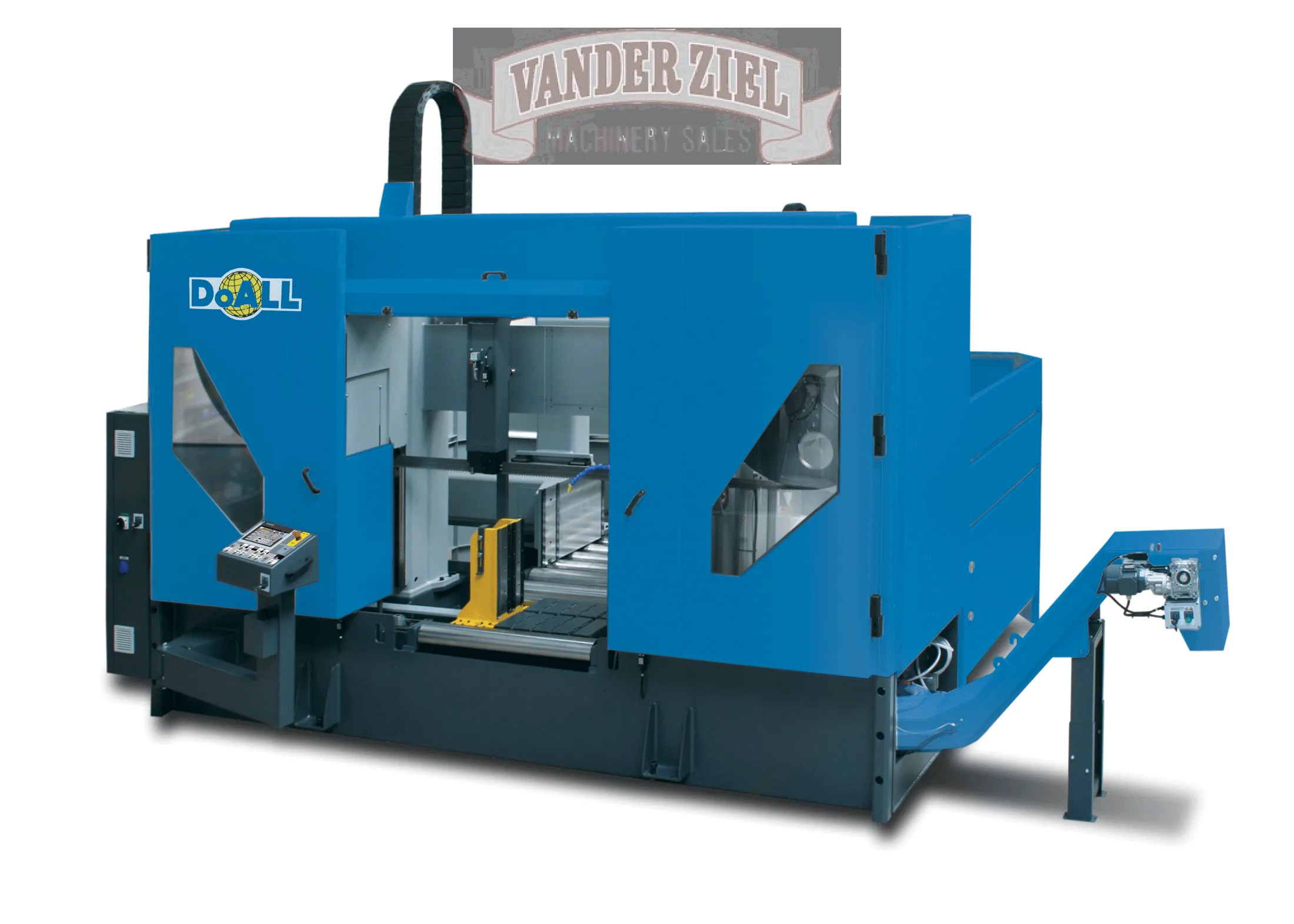 DoAll 33.5" x 40" Dual Column Enclosed CNC Bandsaw, Model DC-1000CNC - NEW - Main Image 1