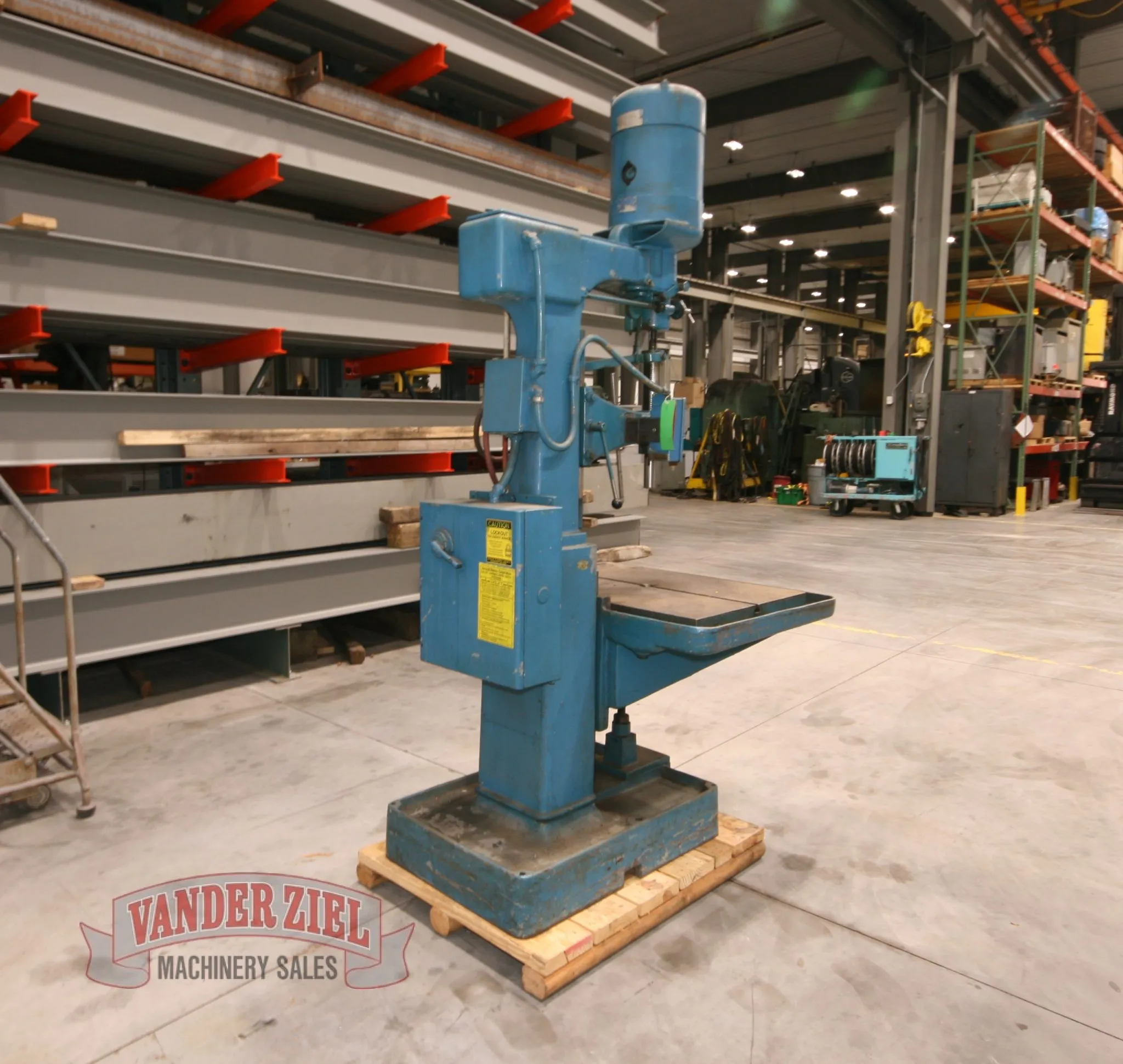 Allen 30" Drill Press, Model 2 1/2 MA, 25"x34" tbl - Prefetch Image 667