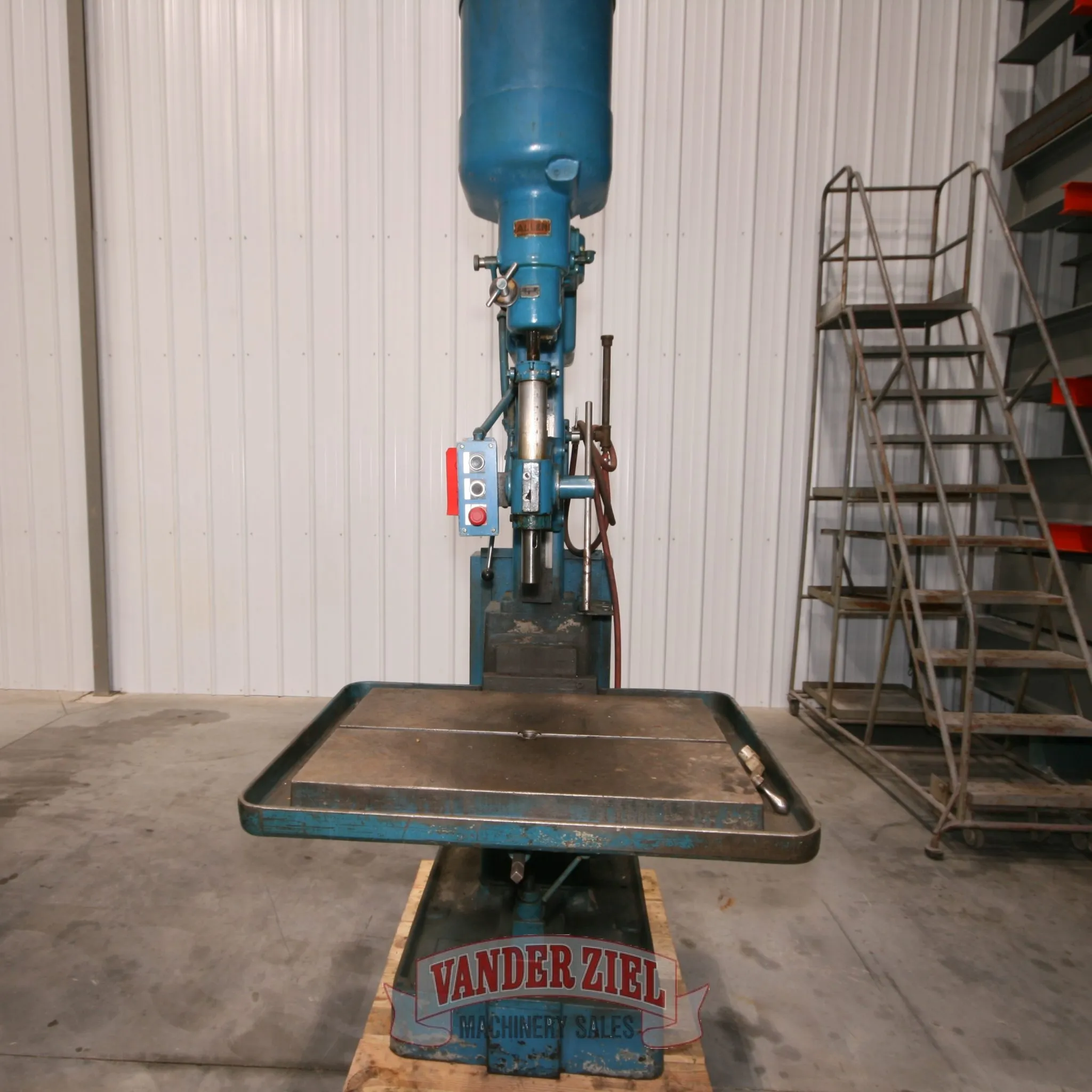 Allen 30" Drill Press, Model 2 1/2 MA, 25"x34" tbl - Prefetch Image 669