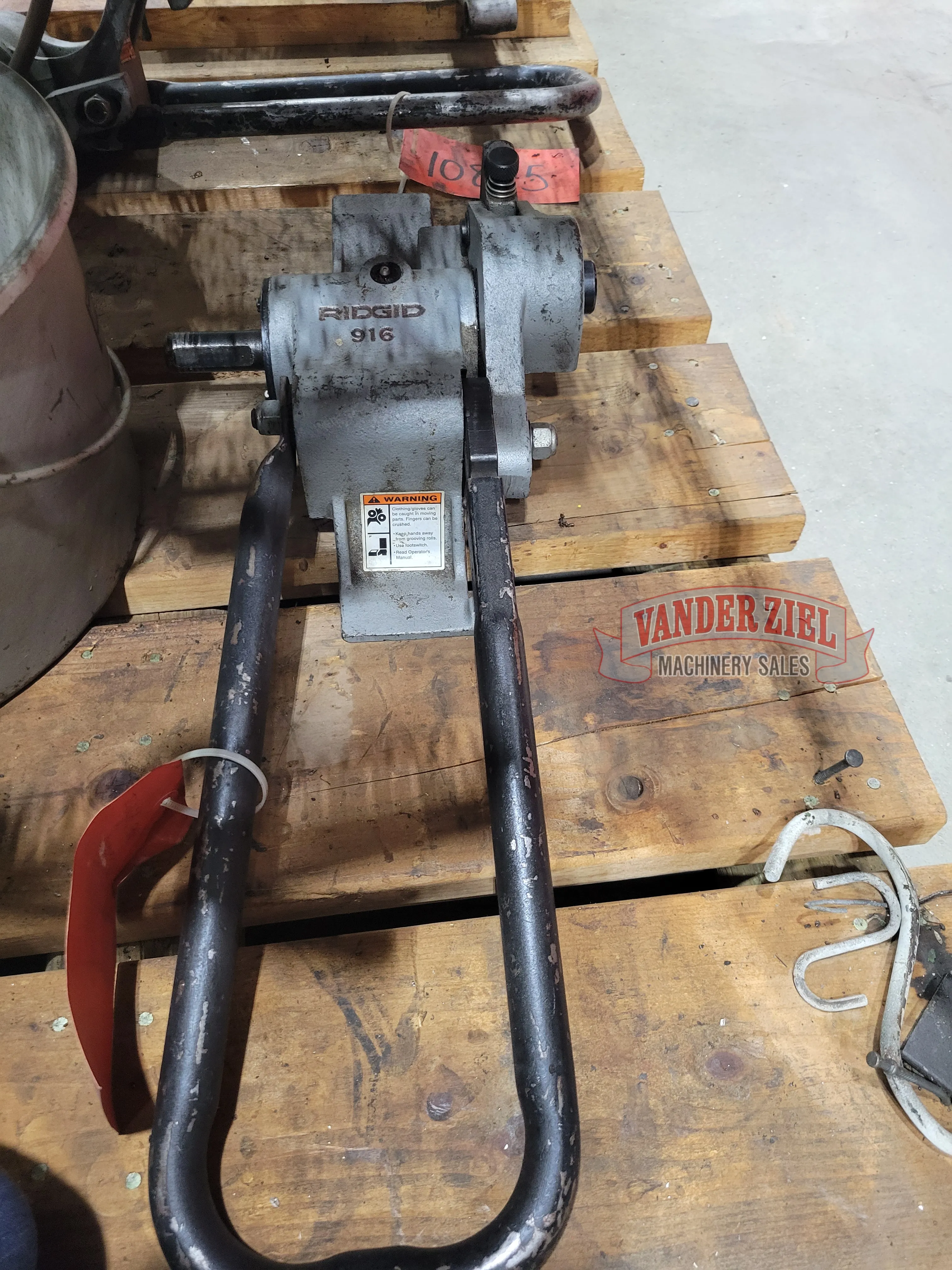 Ridgid Model 916 Power Driven Roll Groover - Main Image 1