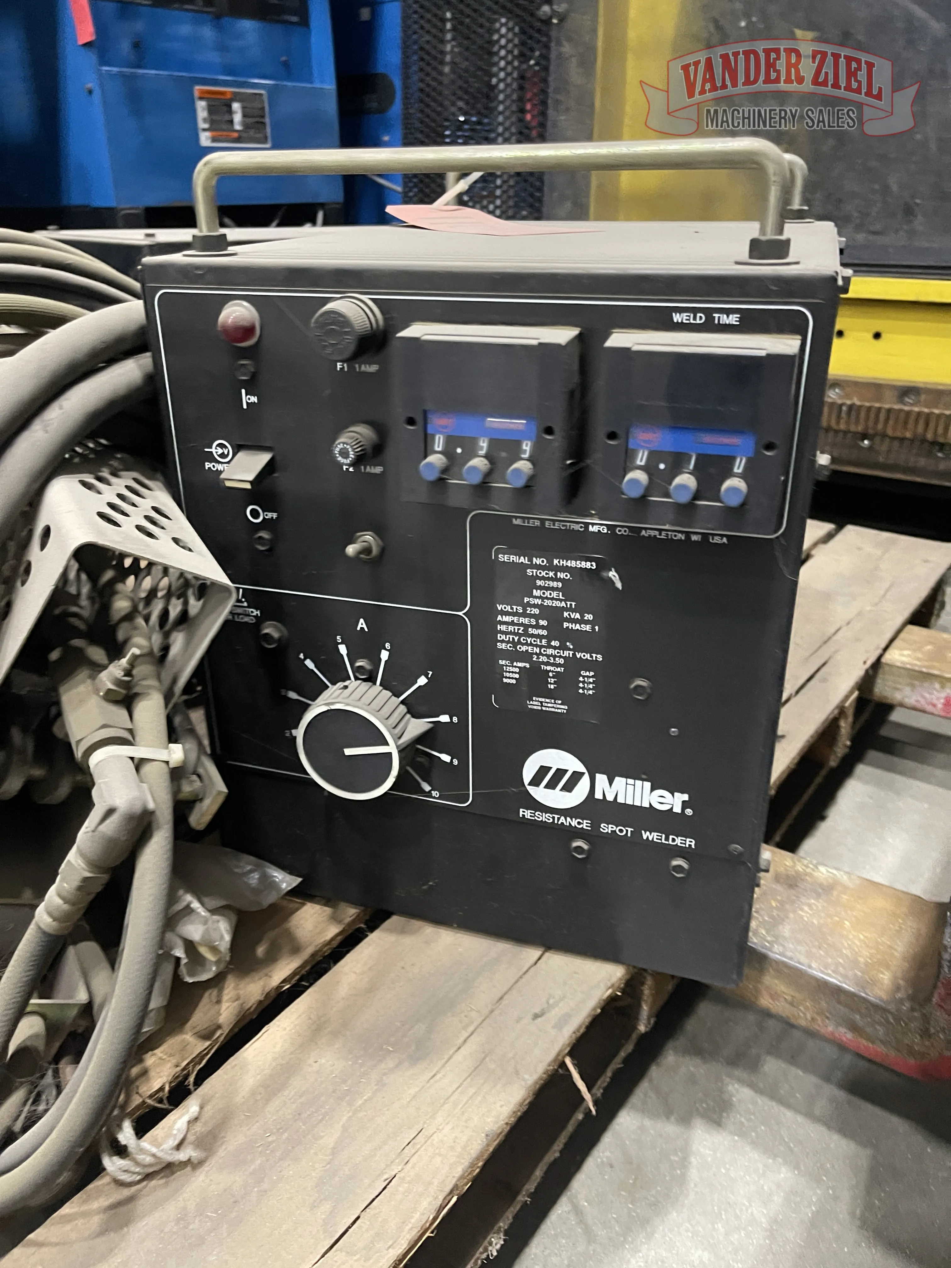 Miller 20 kVA Spot Welder, Model PSW2020ATT - Main Image 1